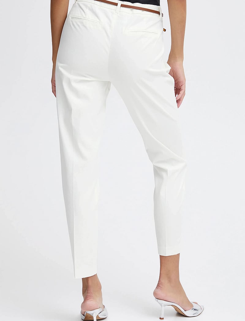 b.young - Days cigaret pants 2 - - kostymbyxor - off white - 3