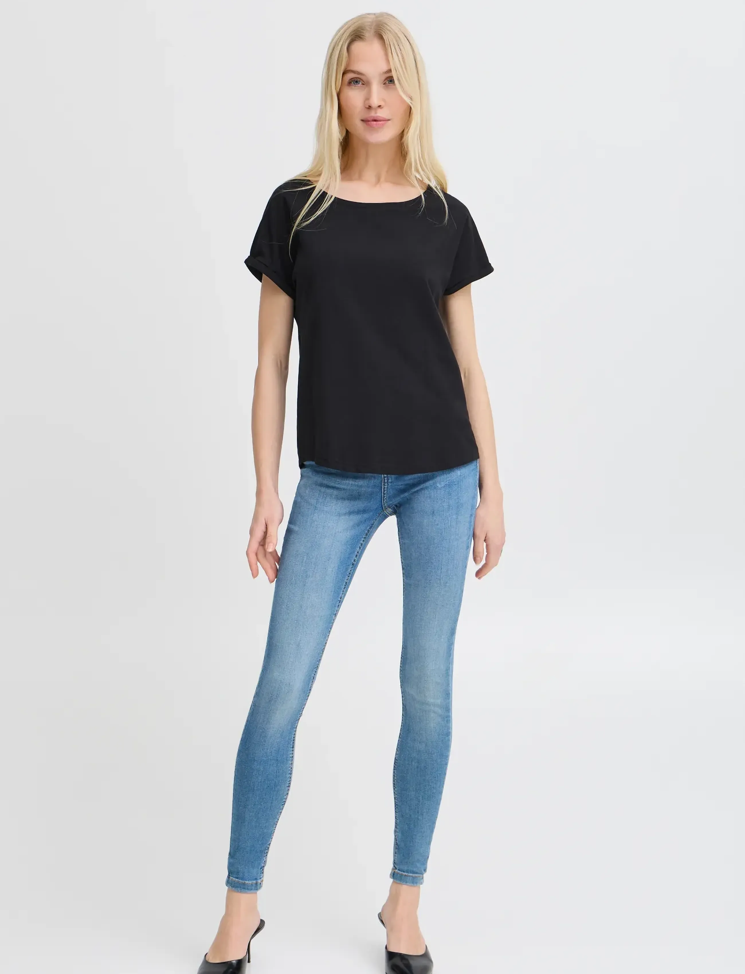 b.young - PAMILA TSHIRT - black - 5