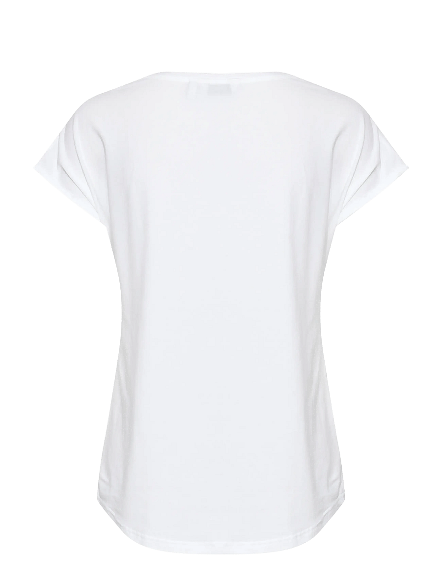 b.young - PAMILA TSHIRT - t-shirts - optical white - 2