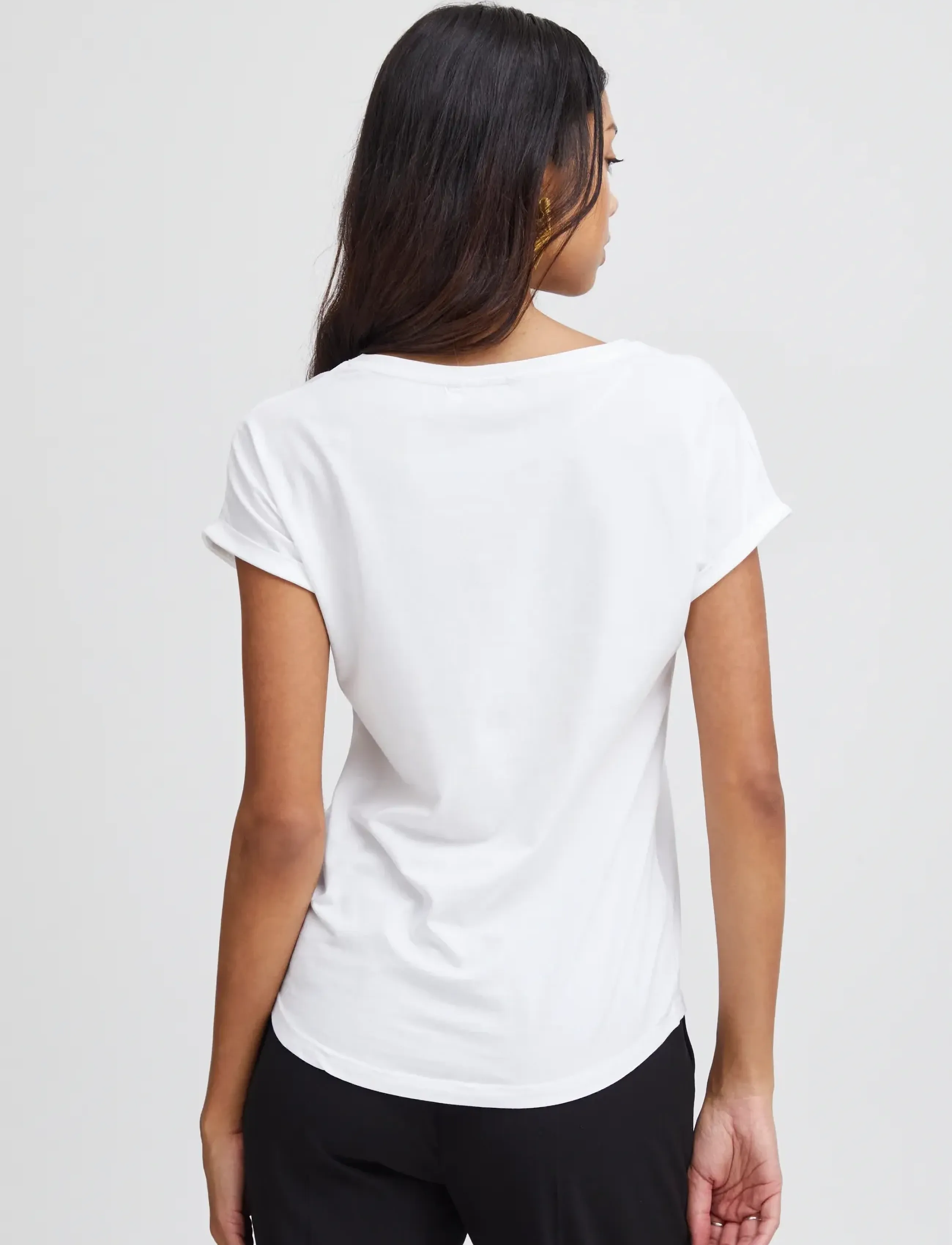 b.young - PAMILA TSHIRT - t-shirts - optical white - 3