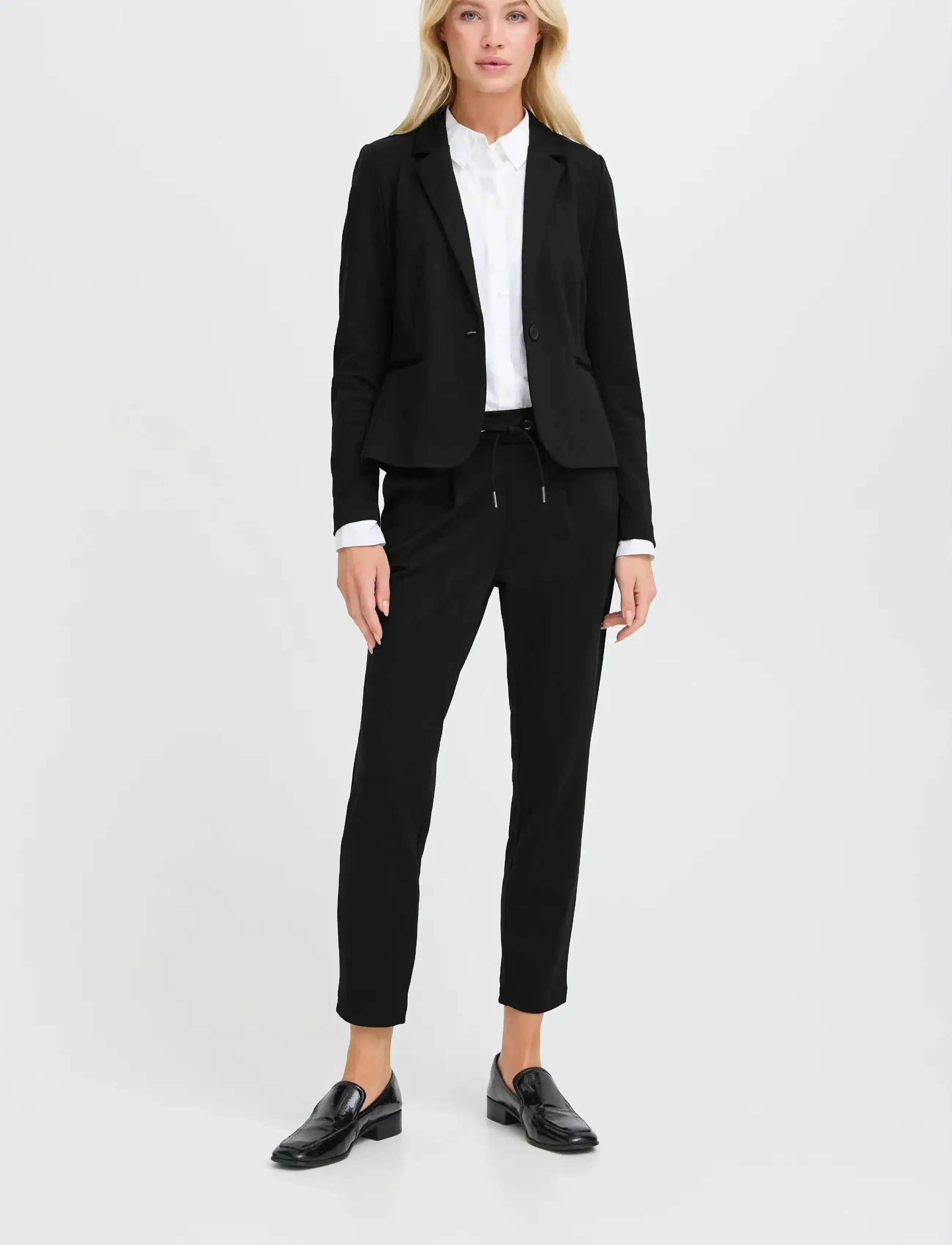 b.young Rizetta Blazer, 38, Black, Blazere > Enkeltradede Blazere, Dame