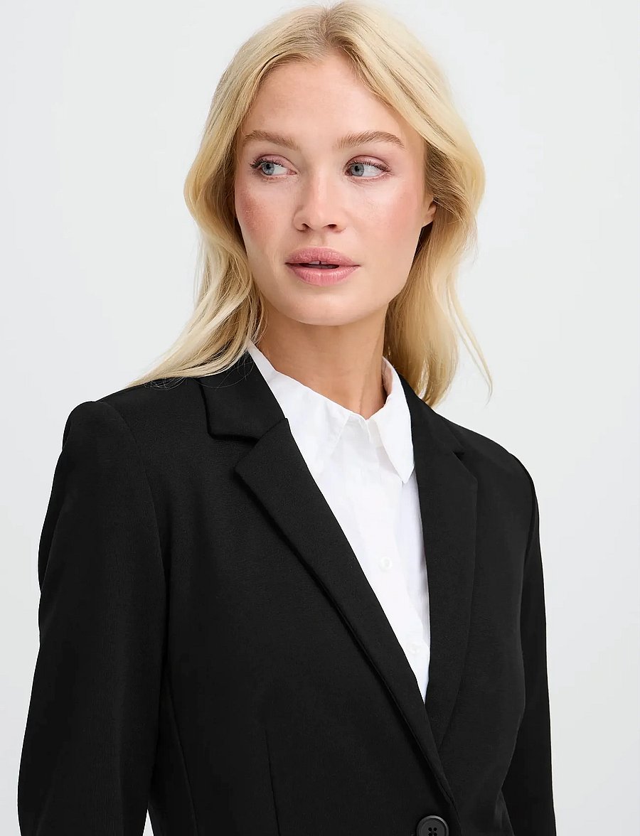 b.young - RIZETTA BLAZER - Üherealised pintsakud - black - 5