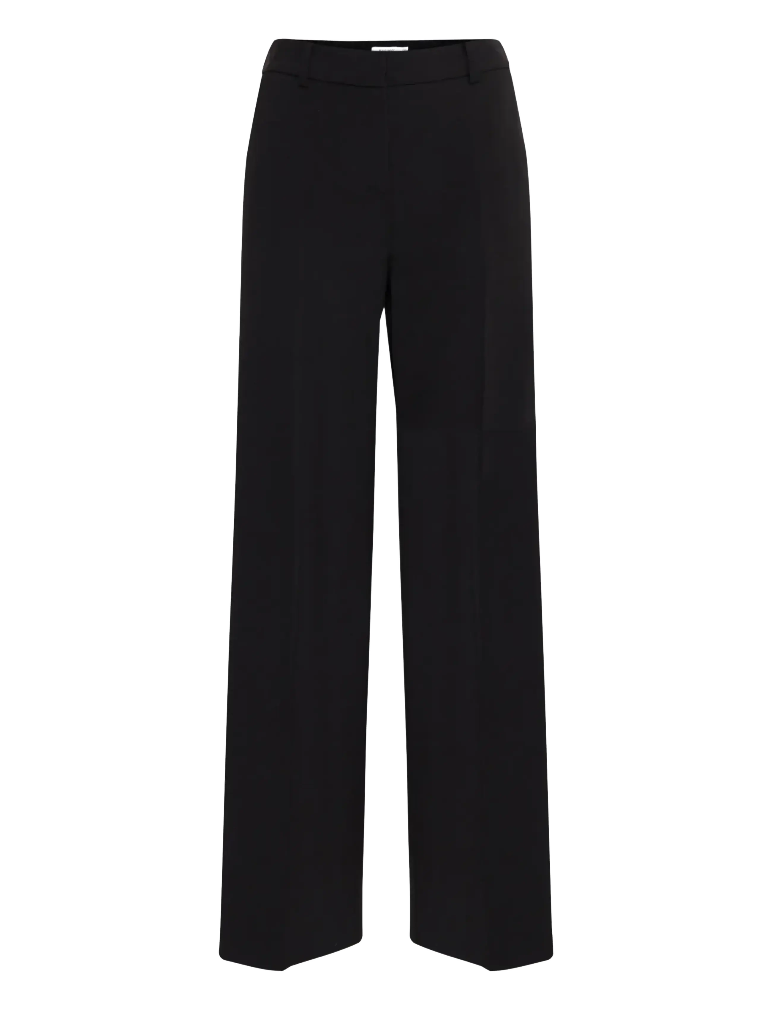 b.young - BYDANTA WIDE LEG PANTS 2 - bukser med brede ben - black - 1
