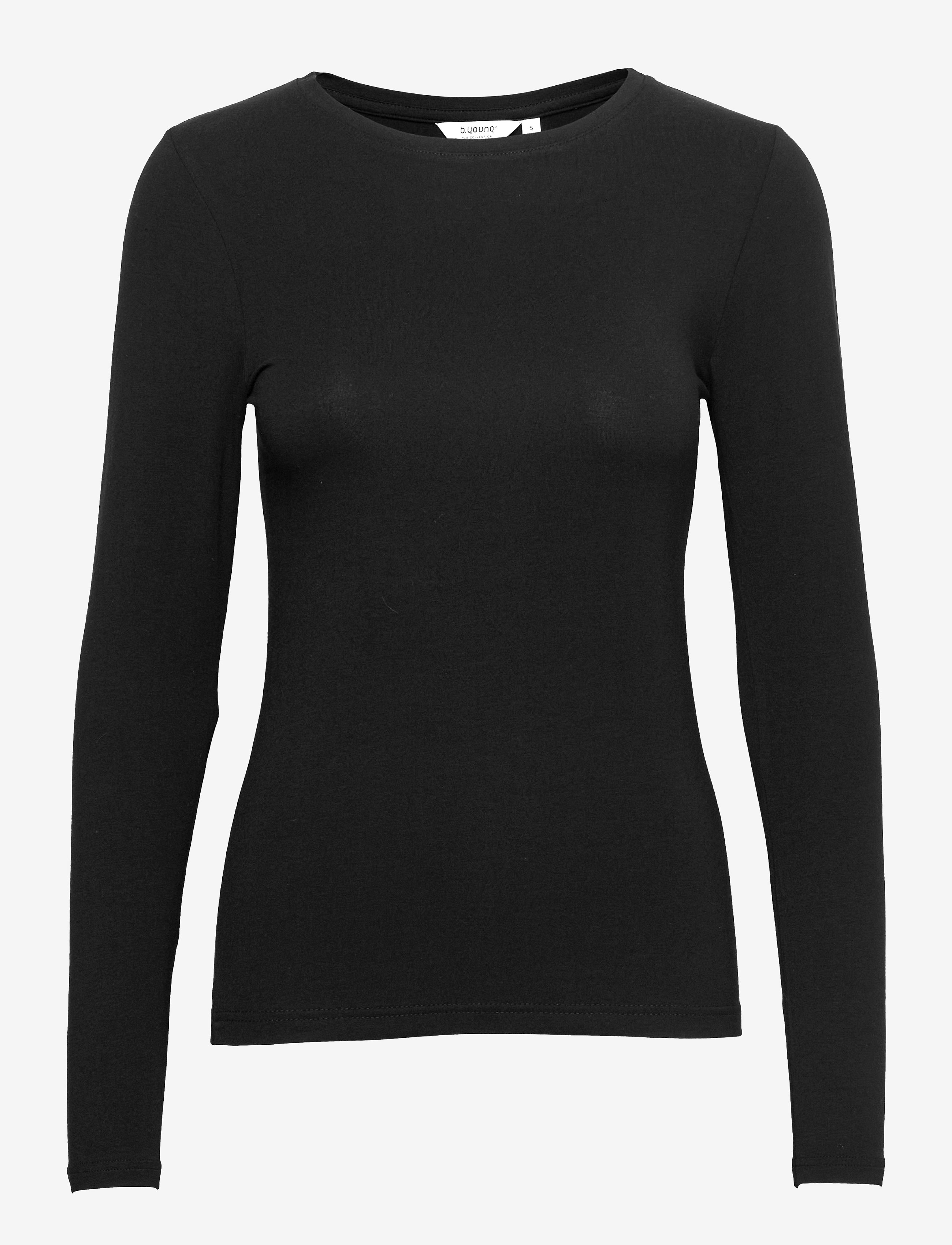 b.young BYPAMILA LS TSHIRT - Tøj - BLACK / black