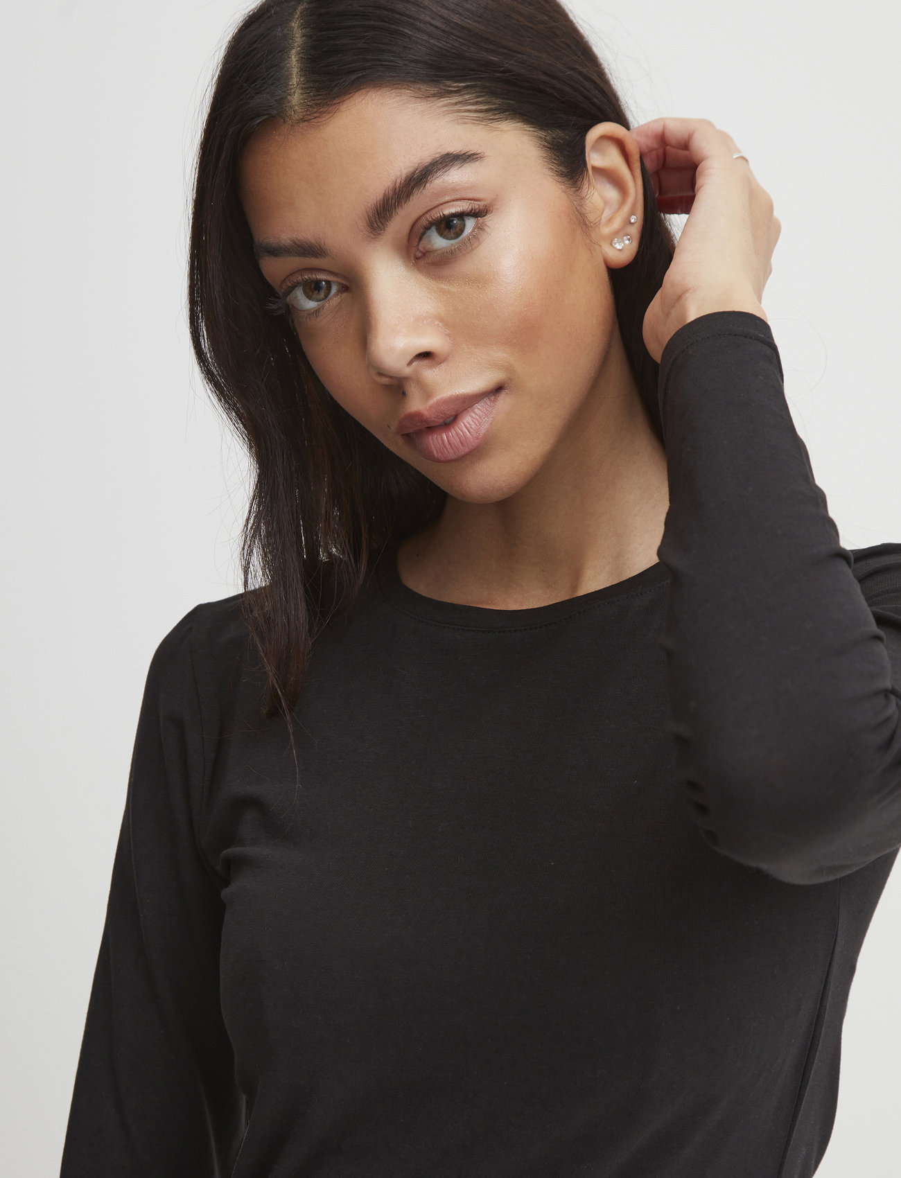 b.young - BYPAMILA LS TSHIRT - efterårstøj - black - 5