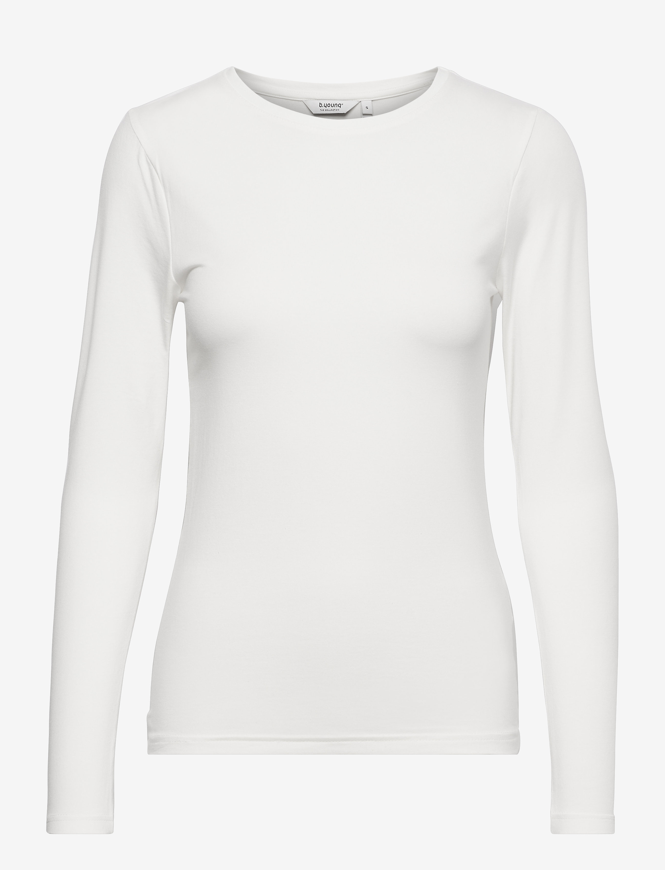 b.young BYPAMILA LS TSHIRT - Kleidung - OFF WHITE / white