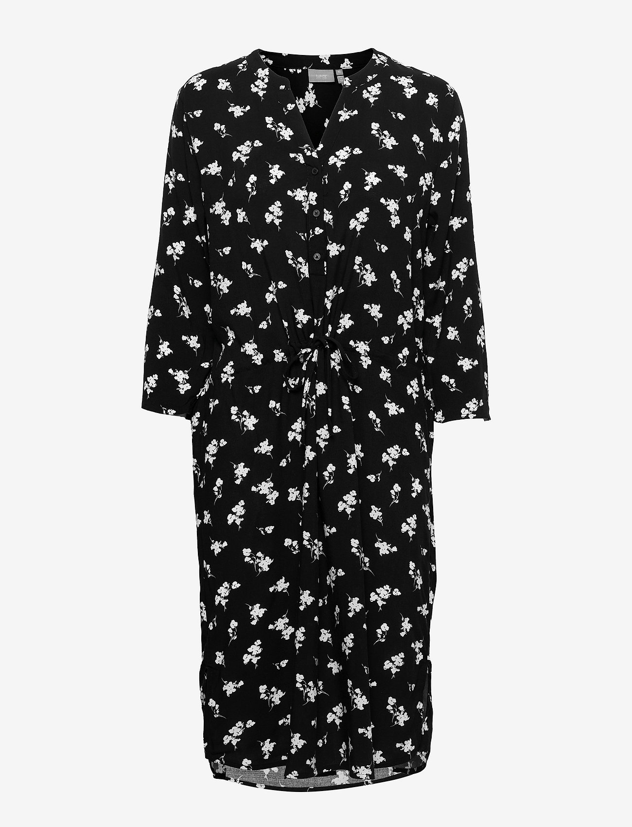 b.young - BYISOLE SHIRT DRESS - black combi 5 - 0