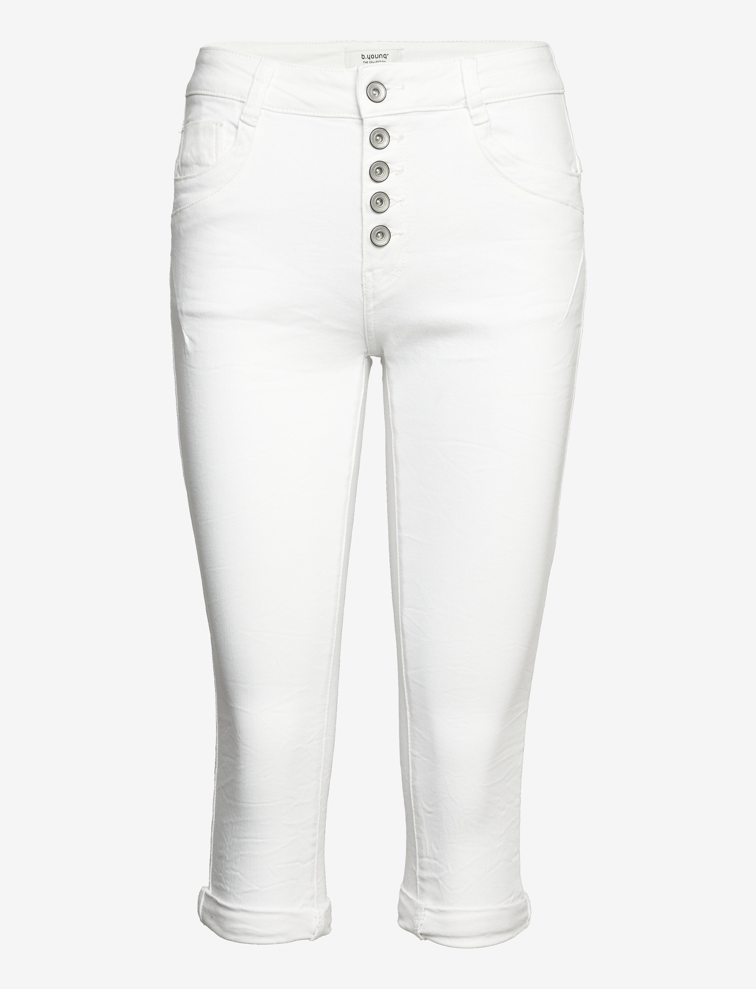b.young BXKAILY CAPRI NO - Jeans - OPTICAL WHITE / white