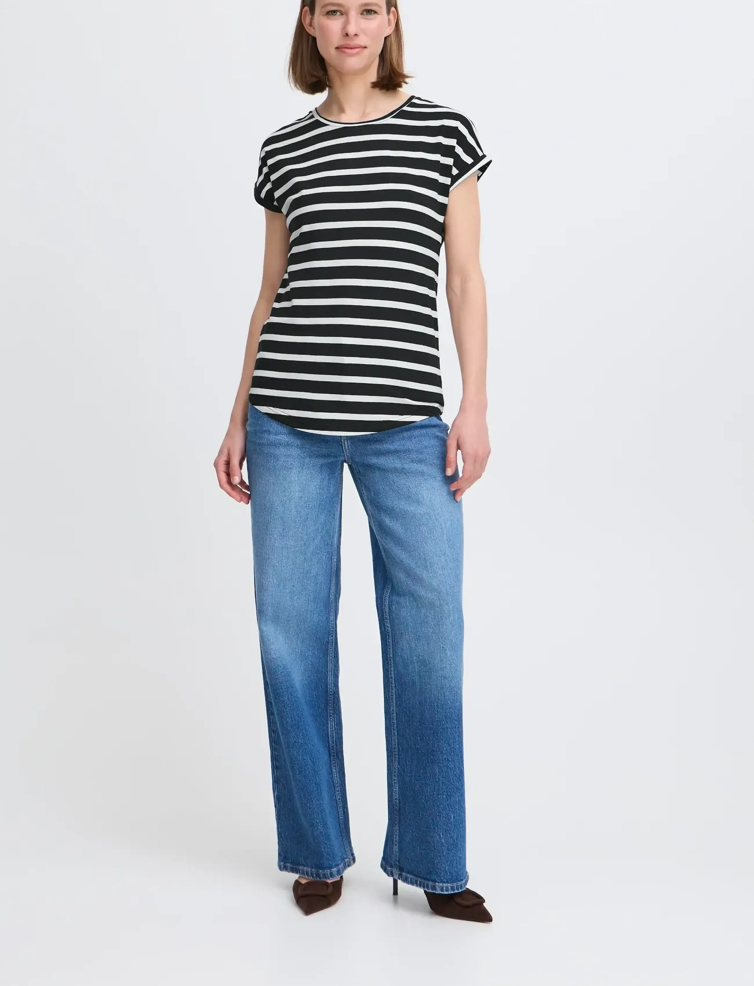 BYoung Bypamila Oneck Tshirt blusar dam – bild 5