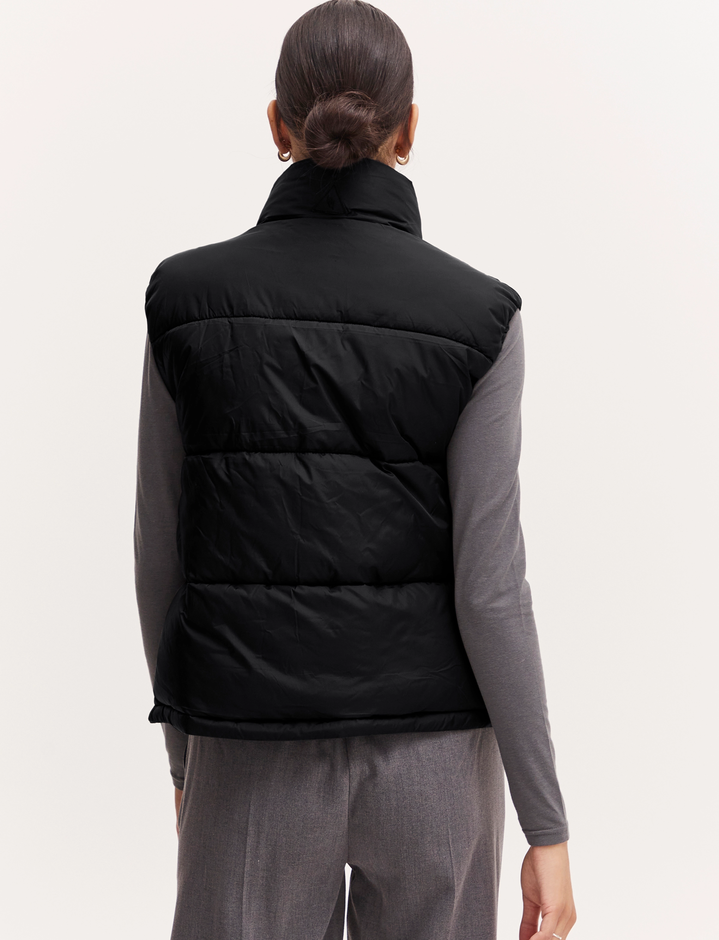 b.young - BYBOMINA WAISTCOAT 3 - black - 4