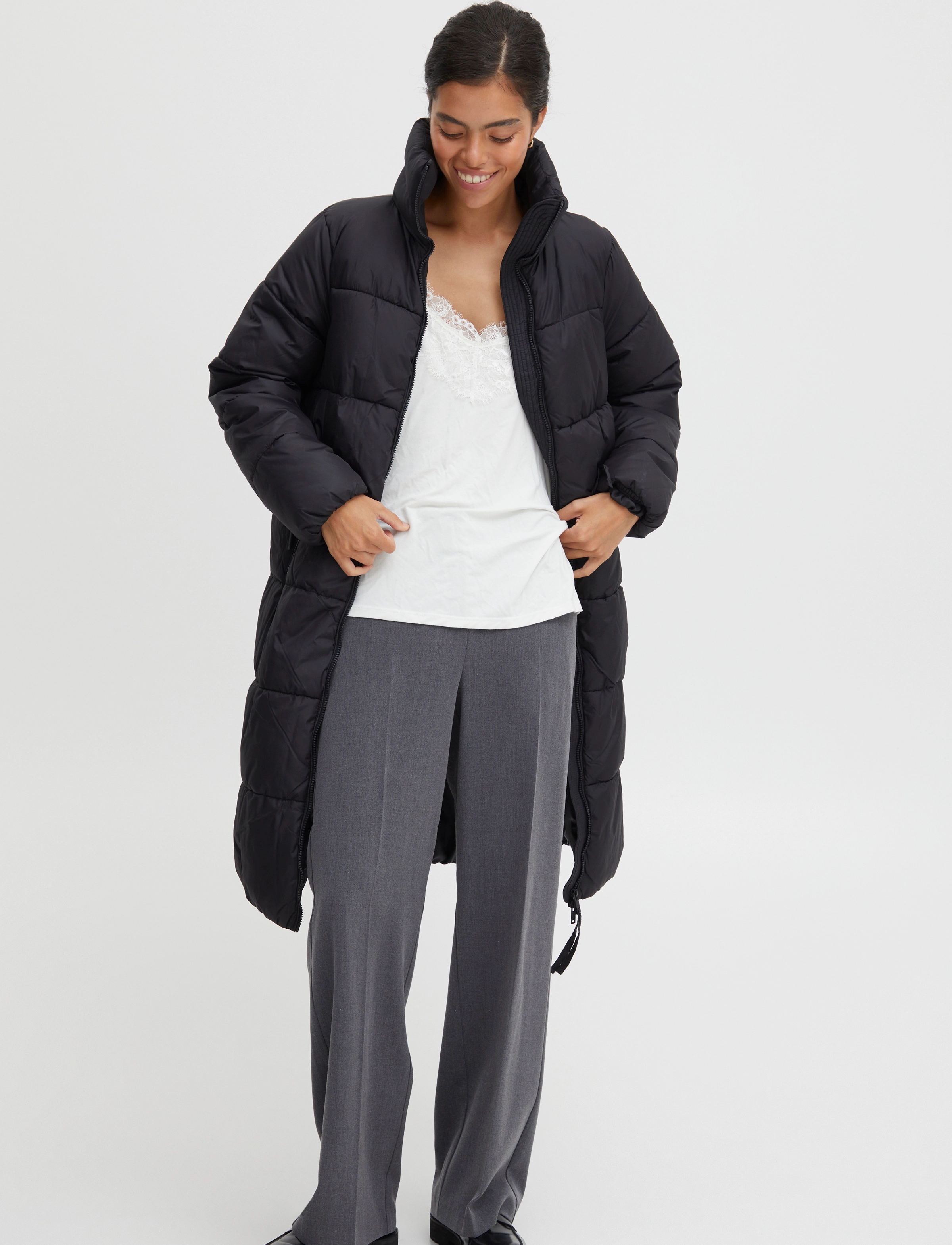 b.young - BYBOMINA COAT - black - 3