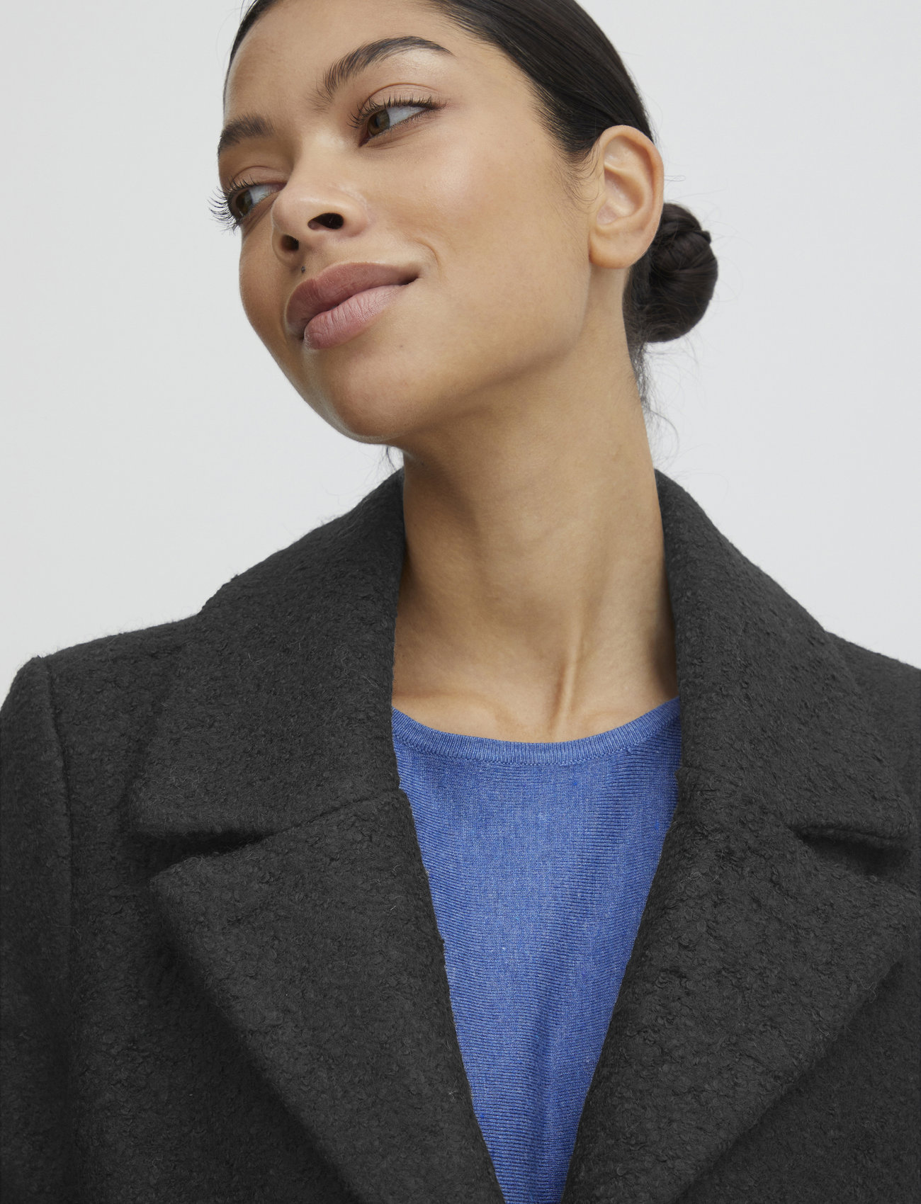 b.young - BYCECILA SH COAT - - kappor - black - 4