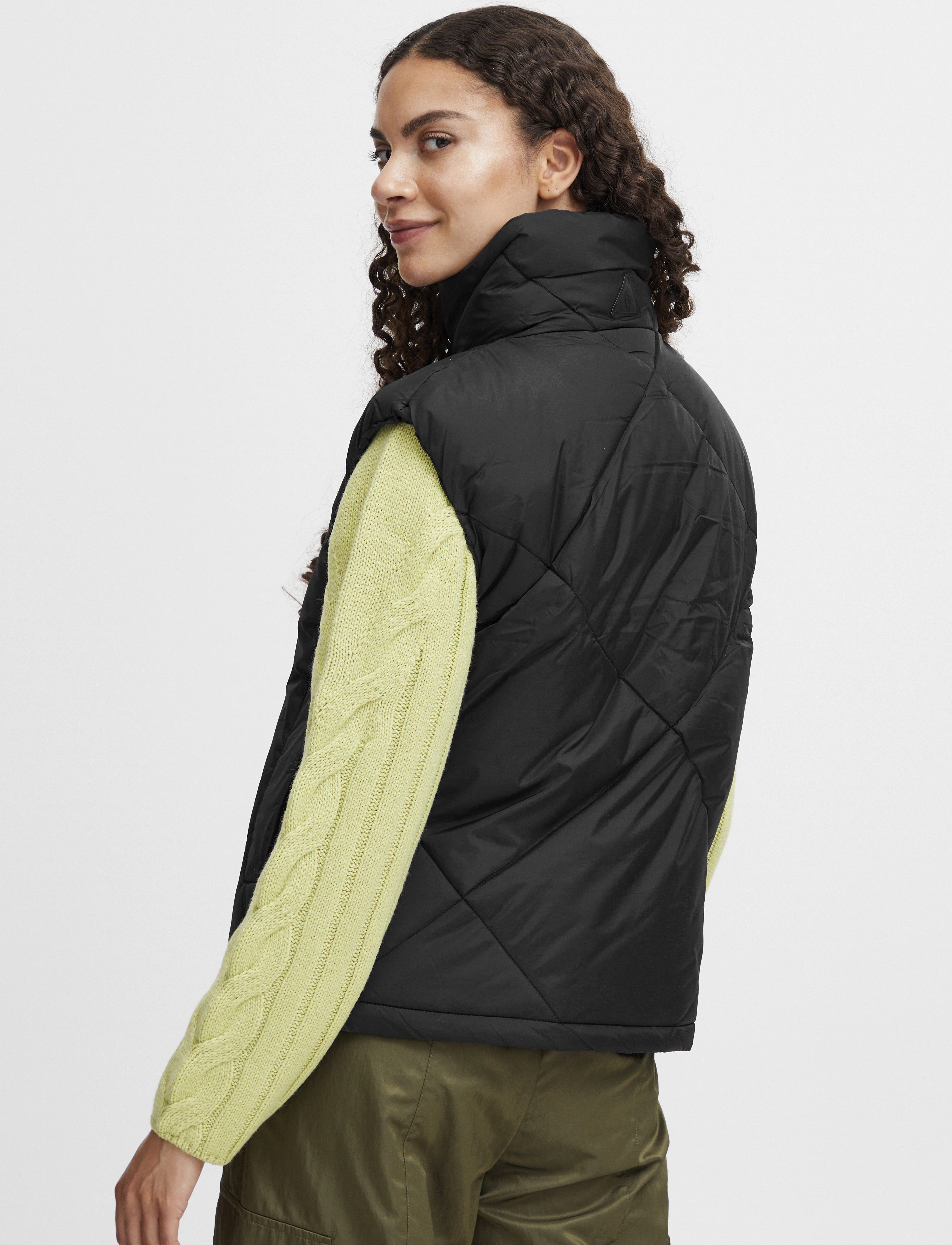 b.young - BYBOMINA WAISTCOAT 5 - - black - 4