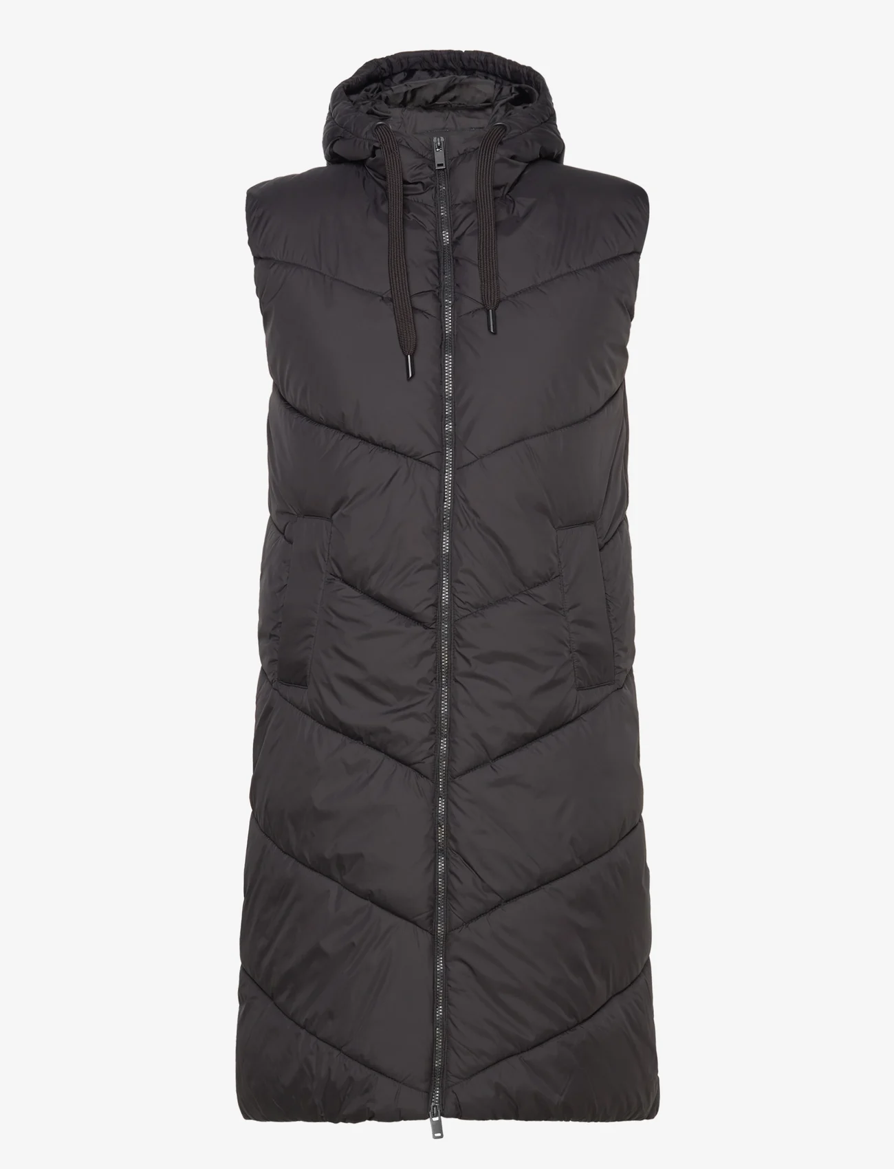 b.young - BYBOMINA WAISTCOAT 6 - dunveste - black - 0