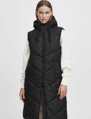 b.young - BYBOMINA WAISTCOAT 6 - dunveste - black - 3
