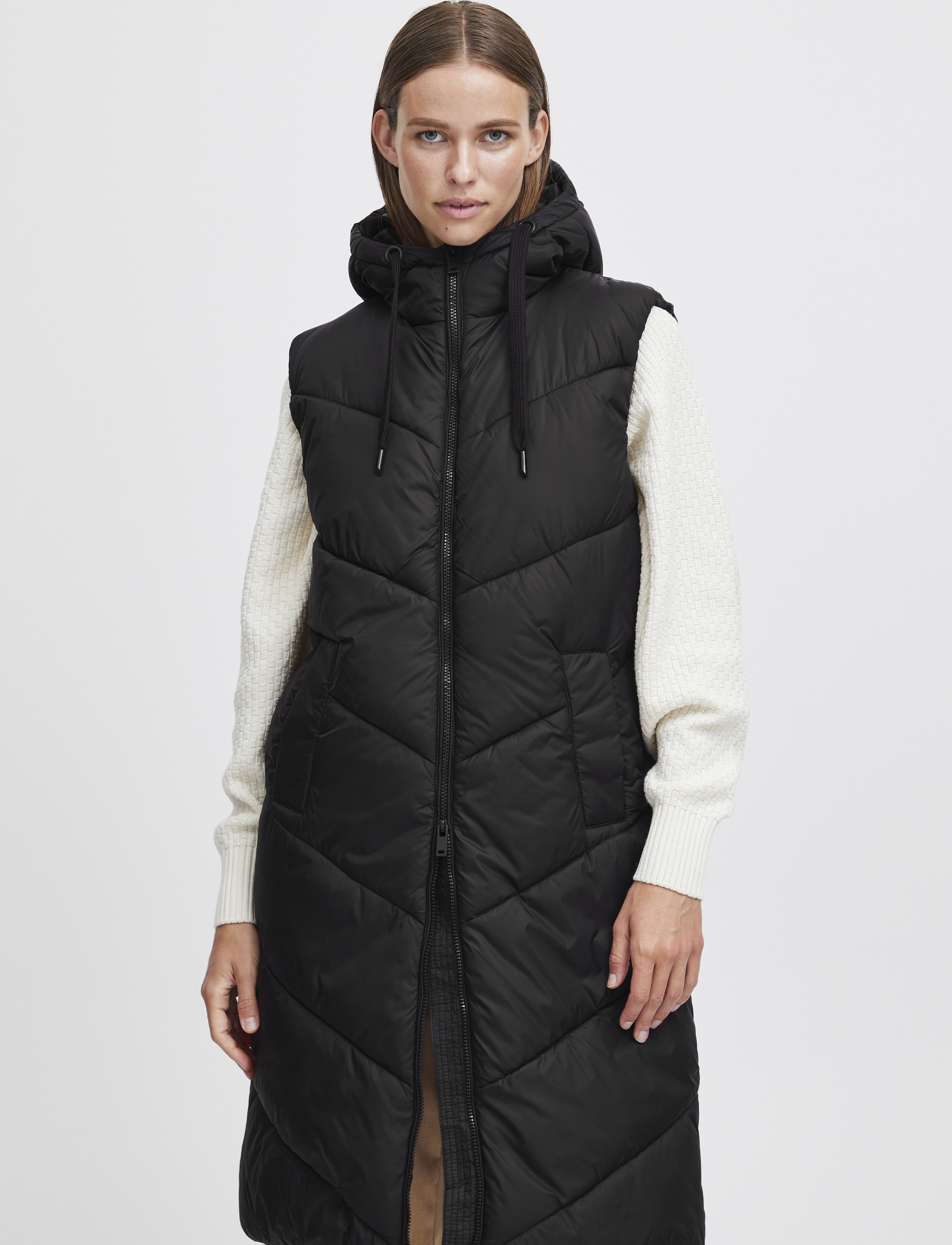 b.young - BYBOMINA WAISTCOAT 6 - black - 3