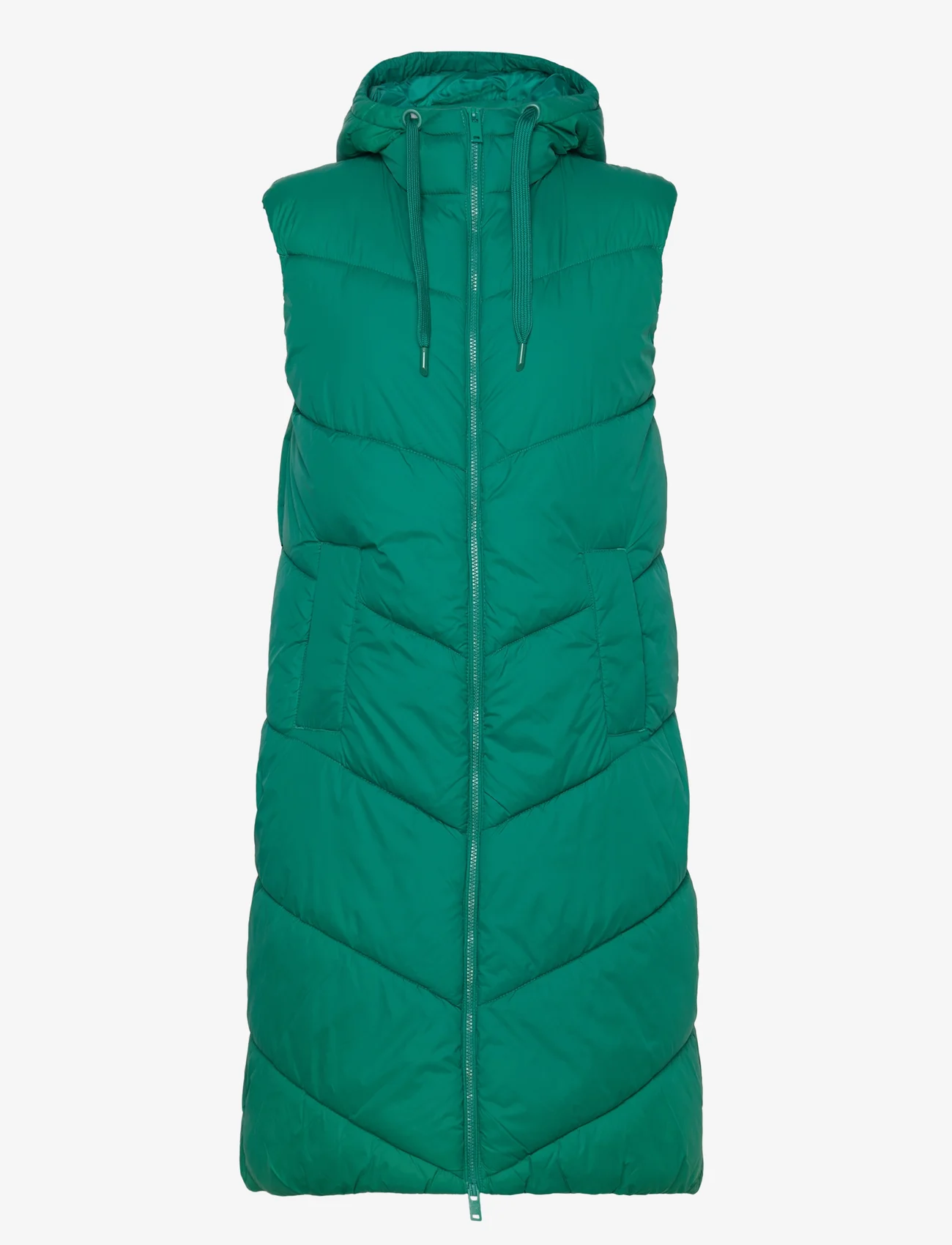 b.young - BYBOMINA WAISTCOAT 6 - dunveste - cadmium green - 0