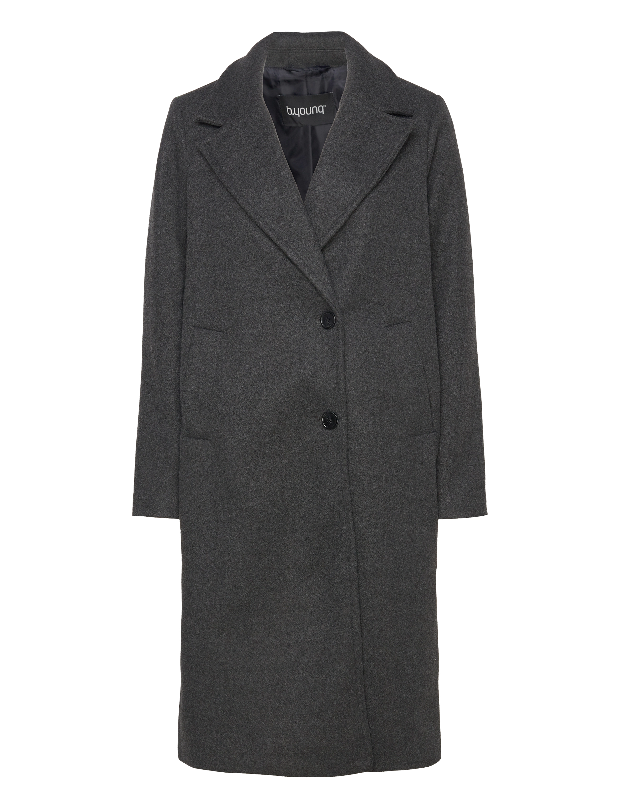 b.young BYCILIA COAT 3 - - b.young - BLACK MELANGE / black