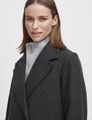 b.young - BYCILIA COAT 3 - - winter coats - black melange - 5