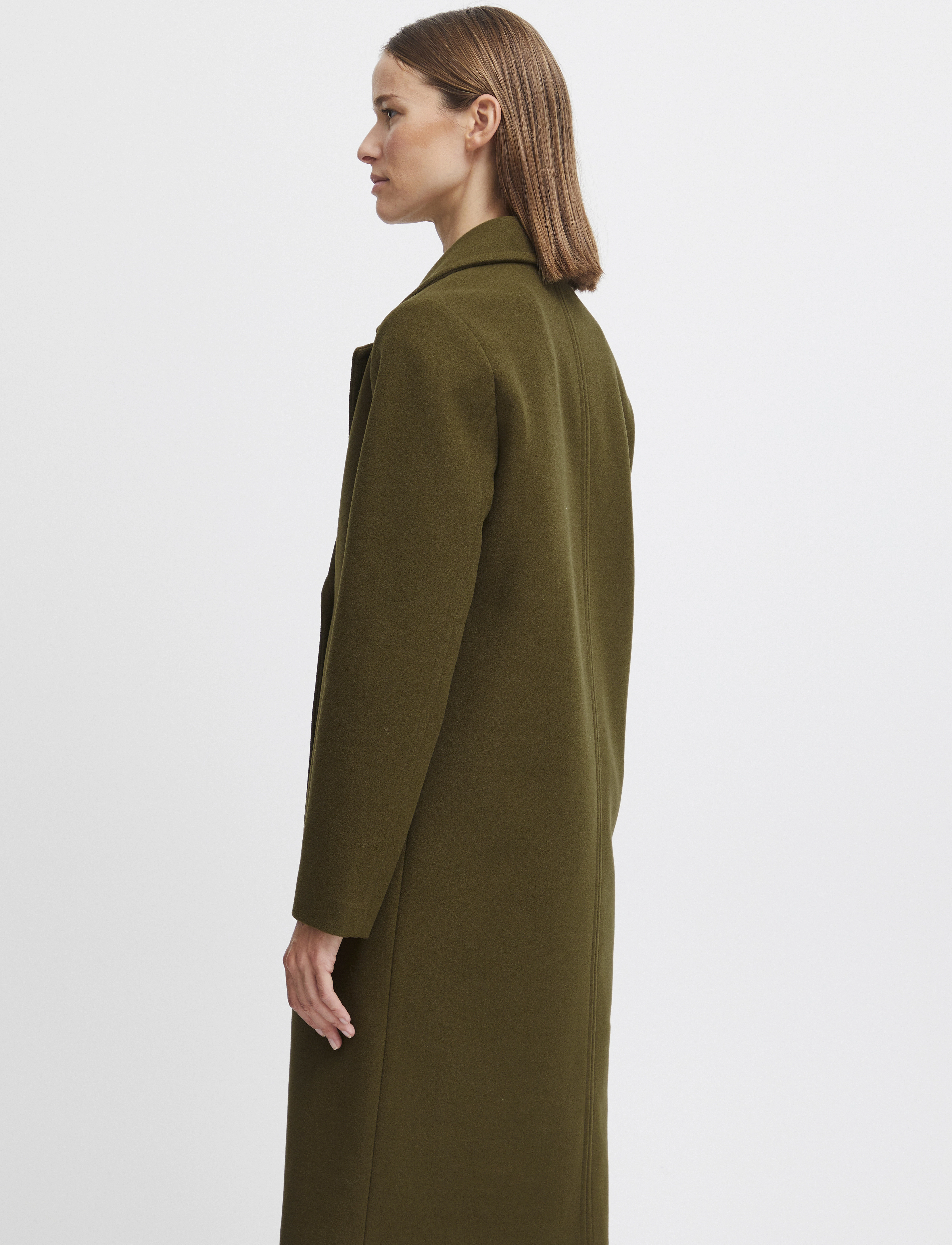 b.young - BYCILIA COAT 3 - - overtøj - military olive - 3