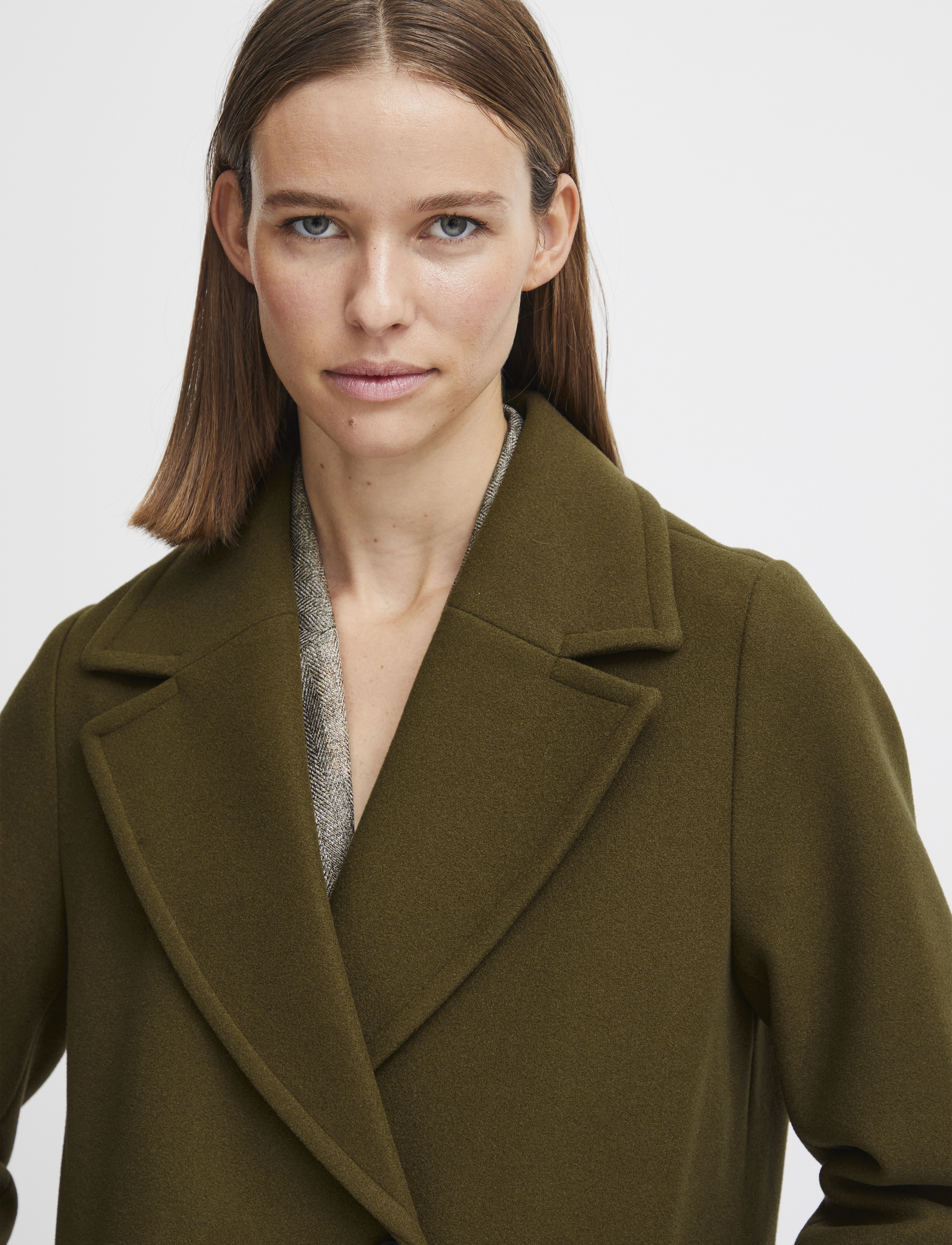 b.young - BYCILIA COAT 3 - - overtøj - military olive - 4