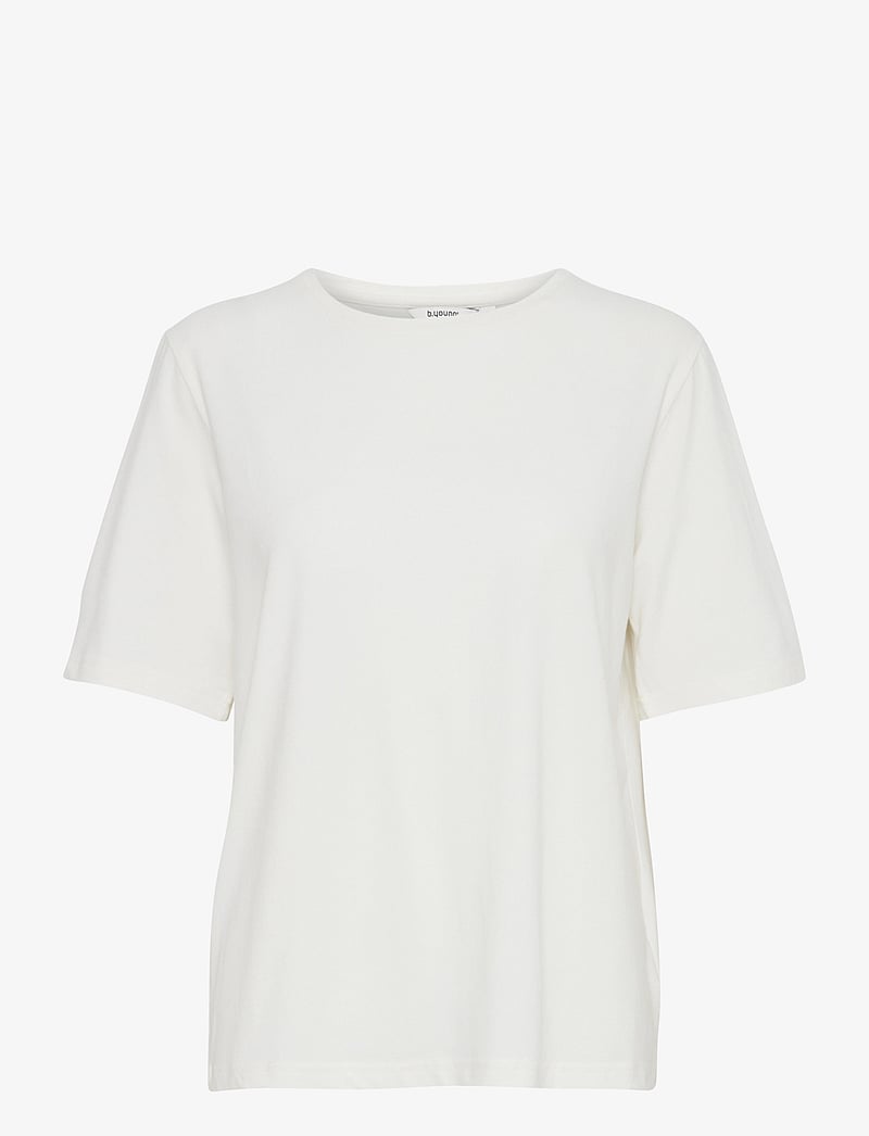 b.young - BYPAMILA HALF SL TSHIRT 2 - - t-shirts - off white - 1