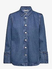 b.young - BYKITTA SHIRT 2 - - džinsiniai marškiniai - mid blue denim - 0