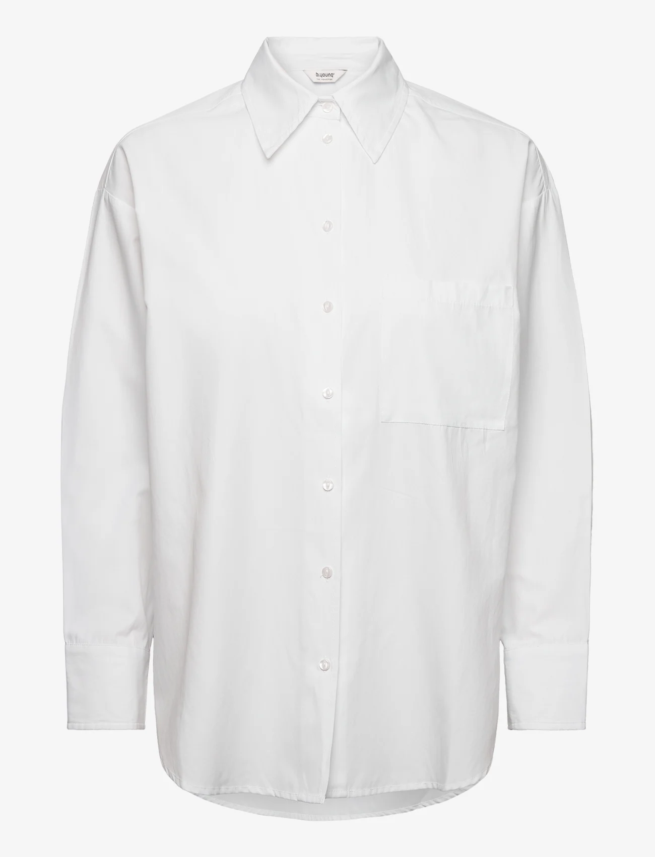 b.young - BYFENTO SHIRT 2 - - langærmede skjorter - optical white - 0