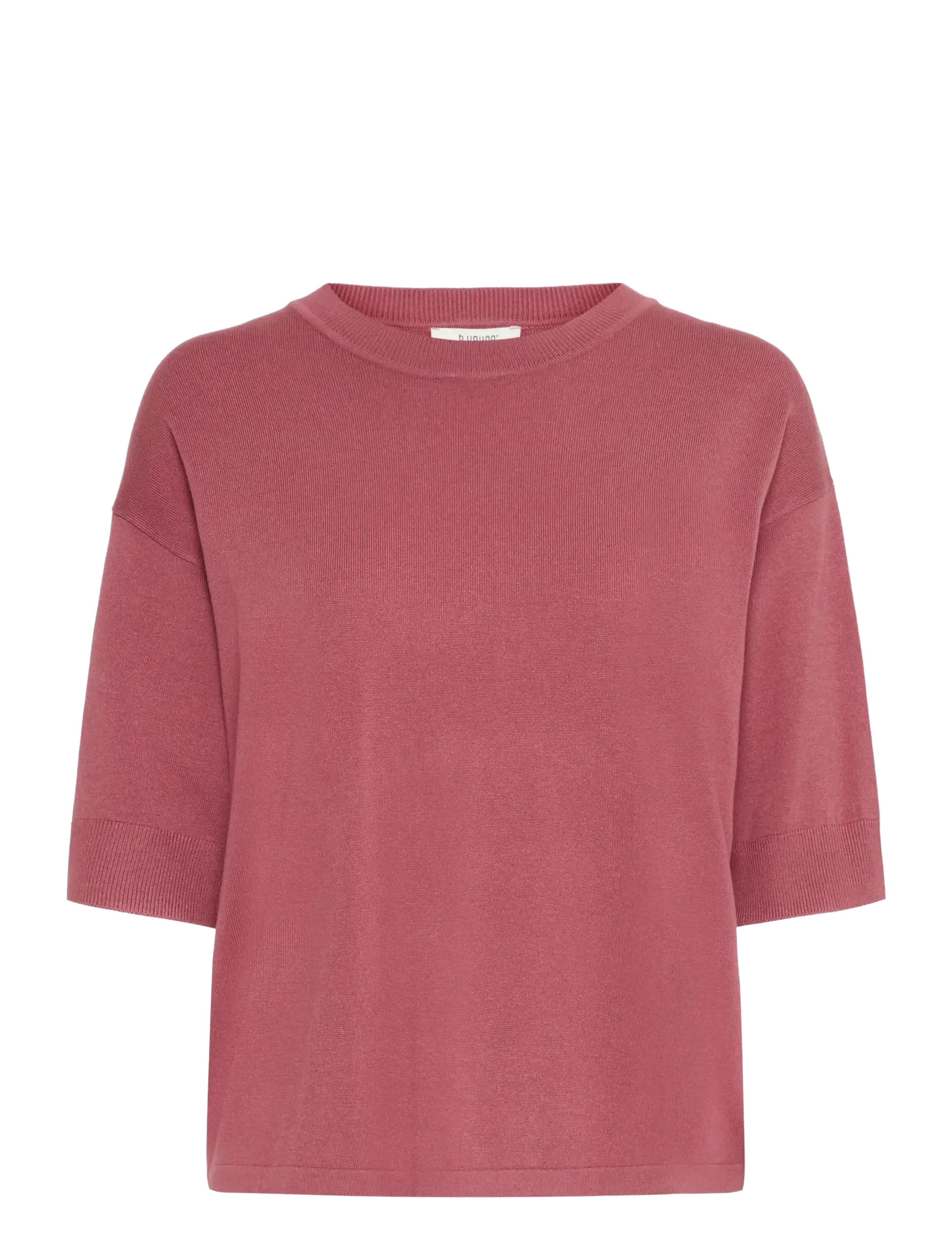 b.young BYMMORLA TSHIRT - Stickade tröjor - ROAN ROUGE / pink/rose