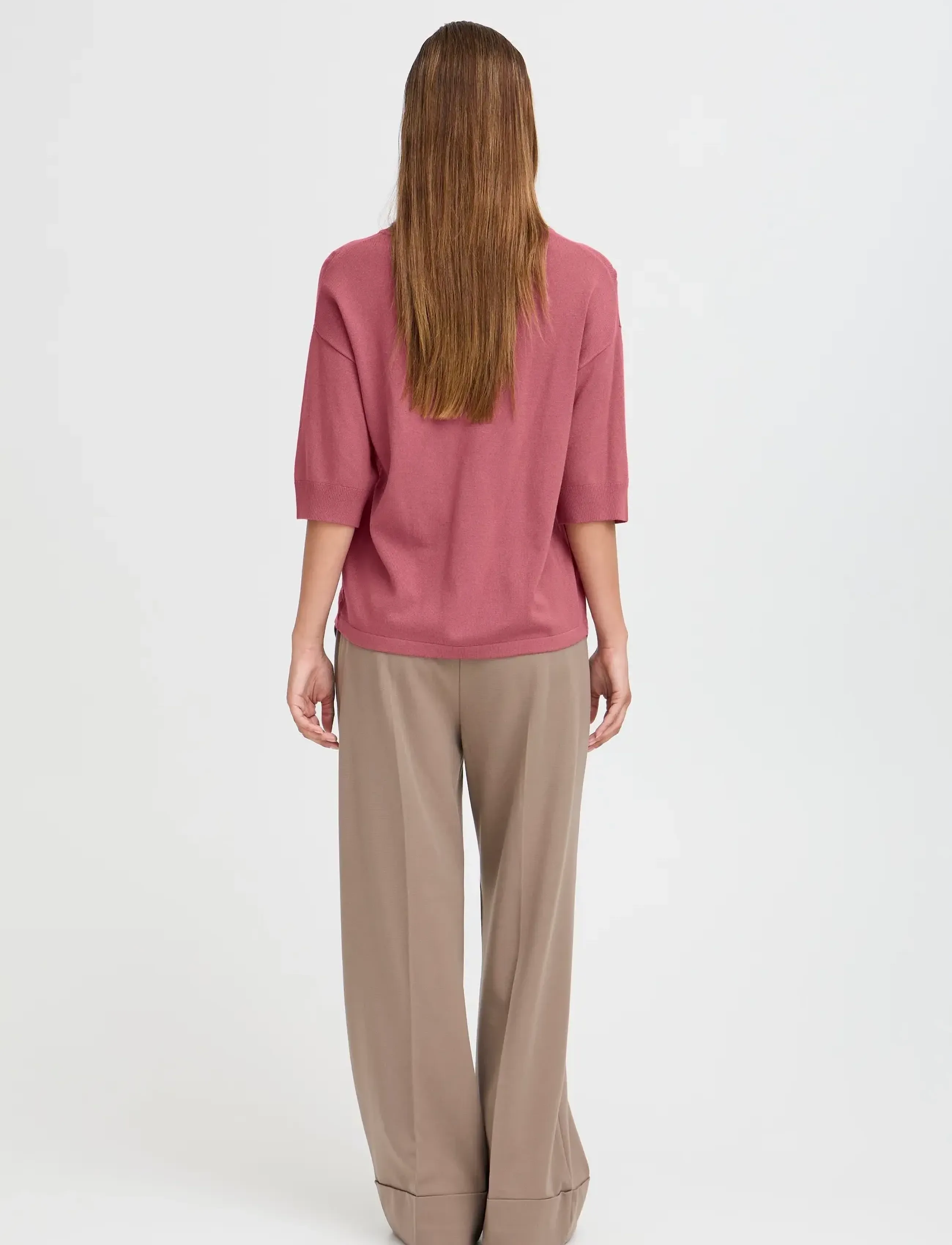 b.young - BYMMORLA TSHIRT - stickade tröjor - roan rouge - 3
