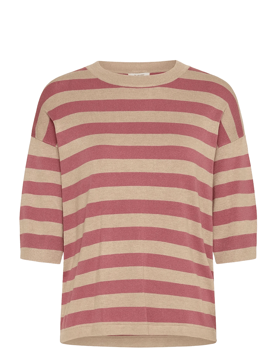 b.young - BYMMORLA TSHIRT - pullover - roan rouge mix - 1