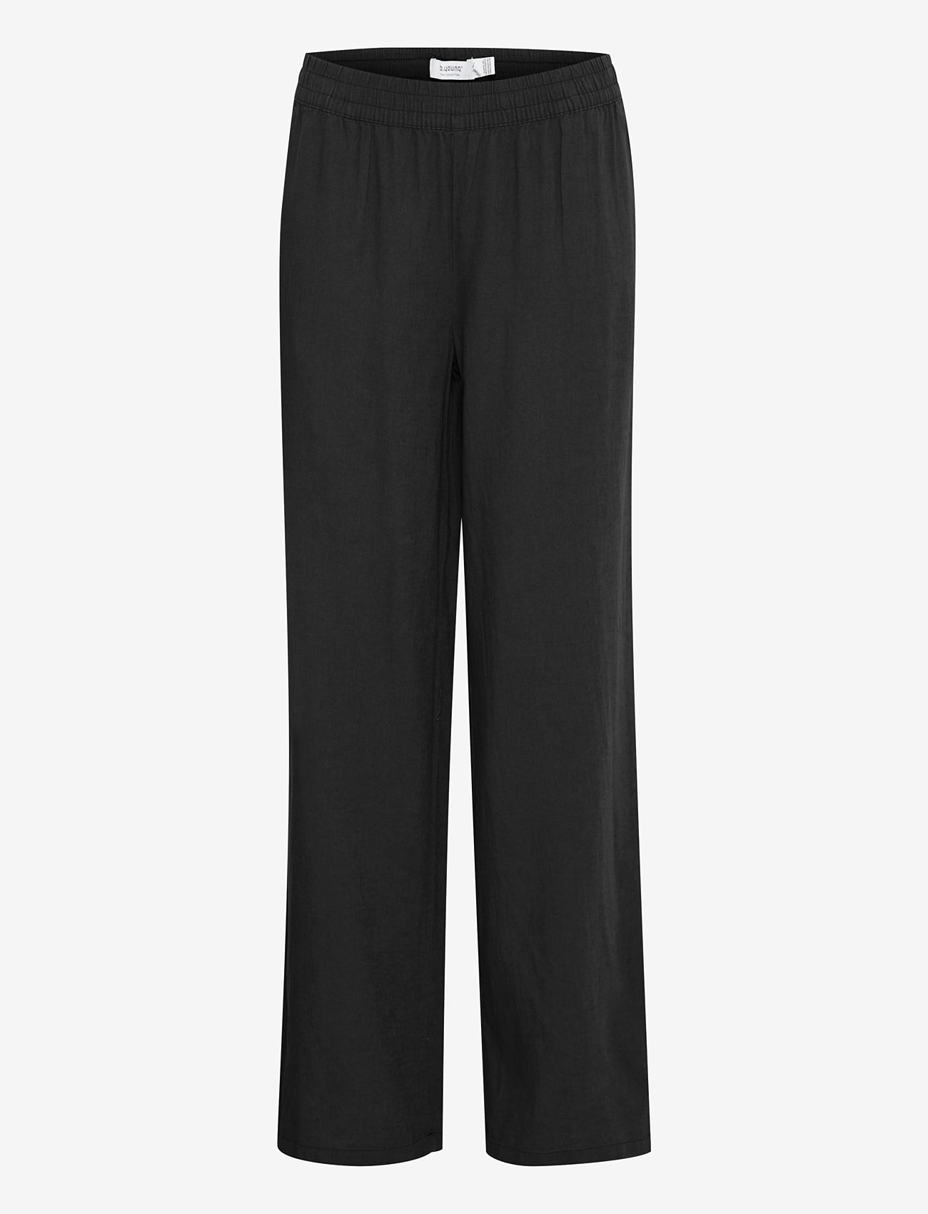 b.young - BYFALAKKA LONG PANTS - - hørbukser - black - 0