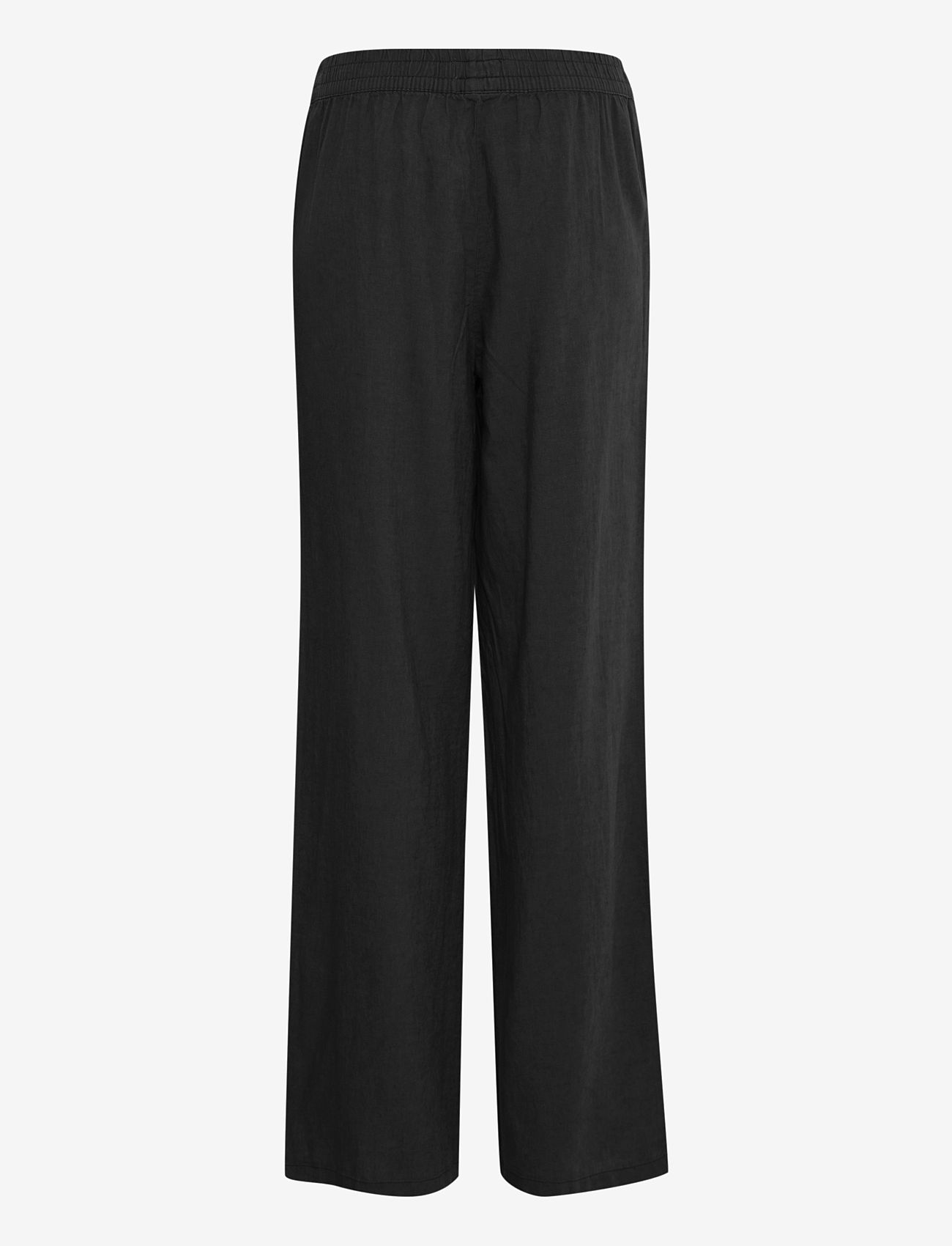 b.young - BYFALAKKA LONG PANTS - - hørbukser - black - 1