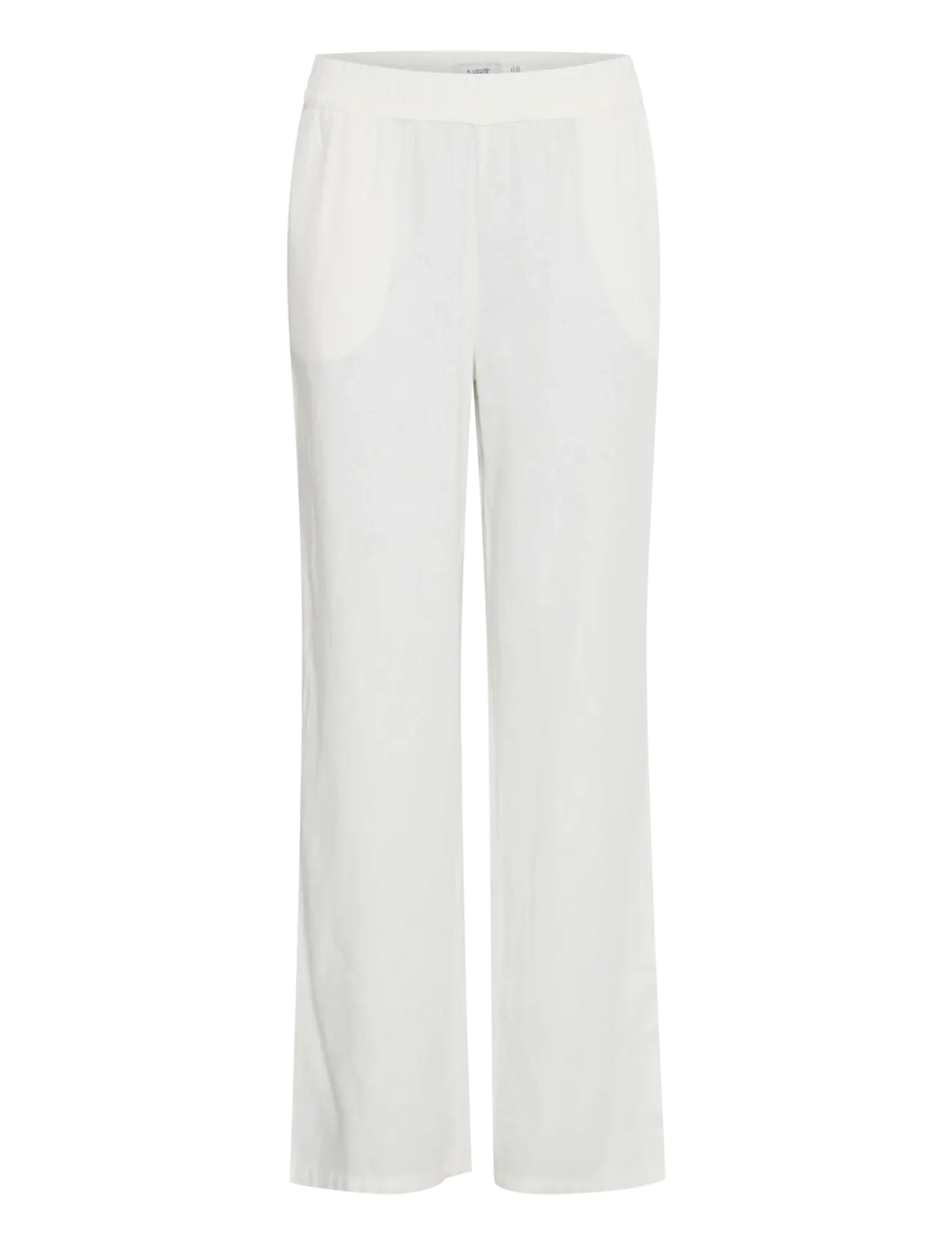 b.young BYFALAKKA LONG PANTS - - Kleidung - MARSHMALLOW / white