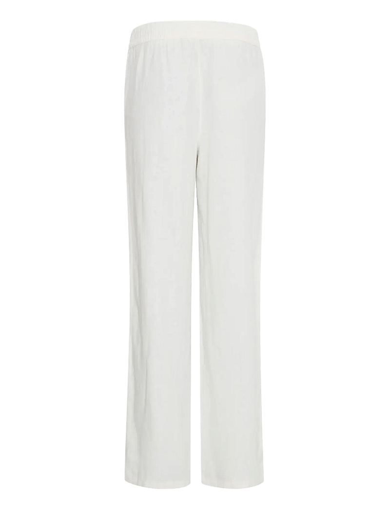 b.young - BYFALAKKA LONG PANTS - - hørbukser - marshmallow - 1