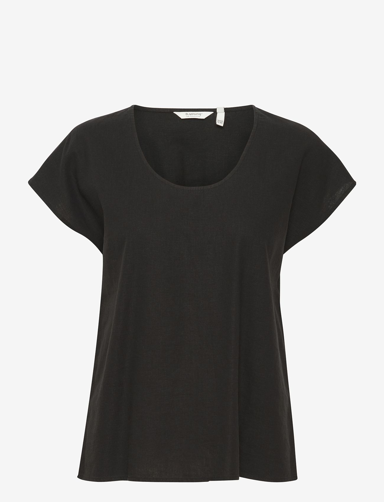 b.young - BYFALAKKA ONECK BLOUSE - - laveste priser - black - 1