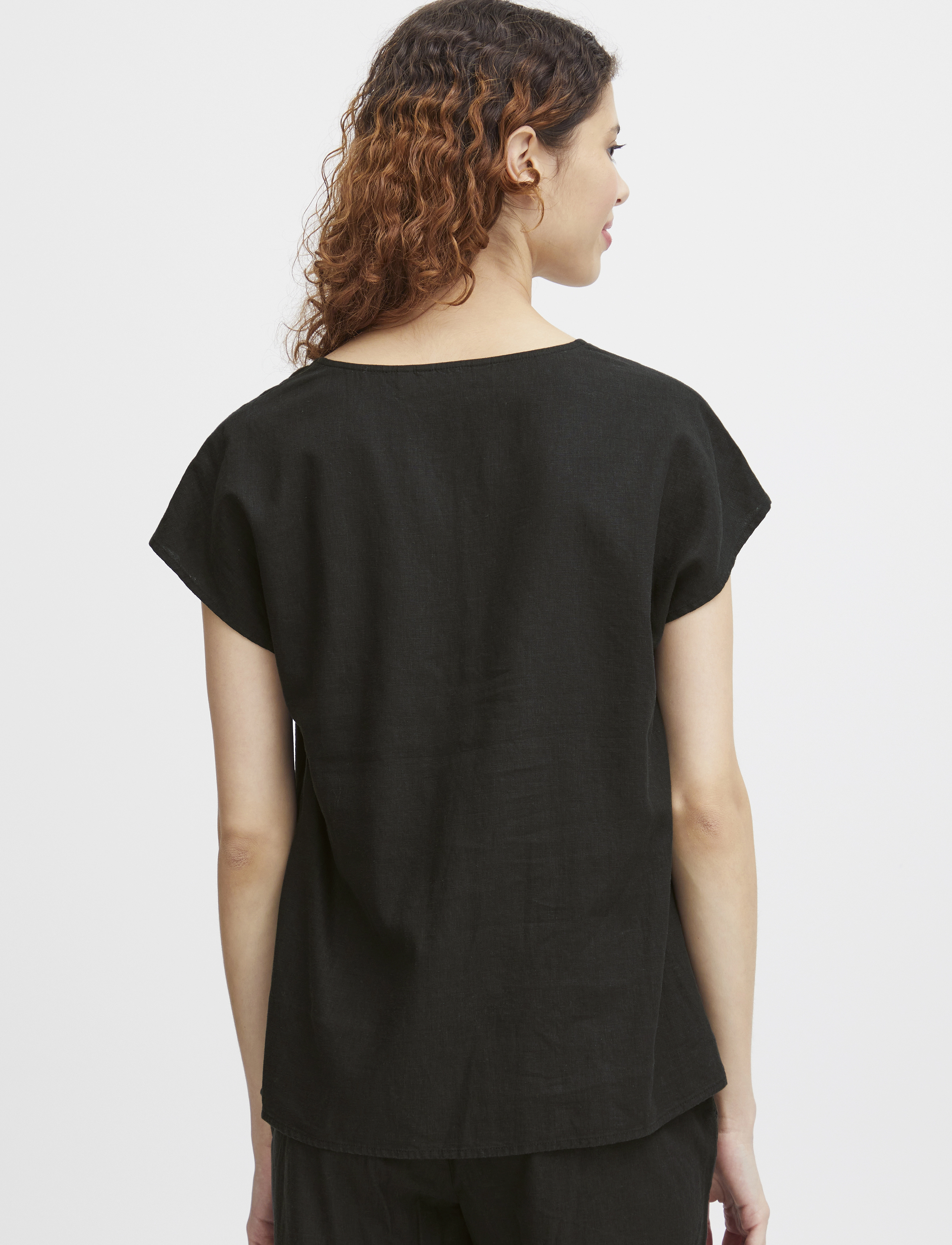 b.young - BYFALAKKA ONECK BLOUSE - - laveste priser - black - 3