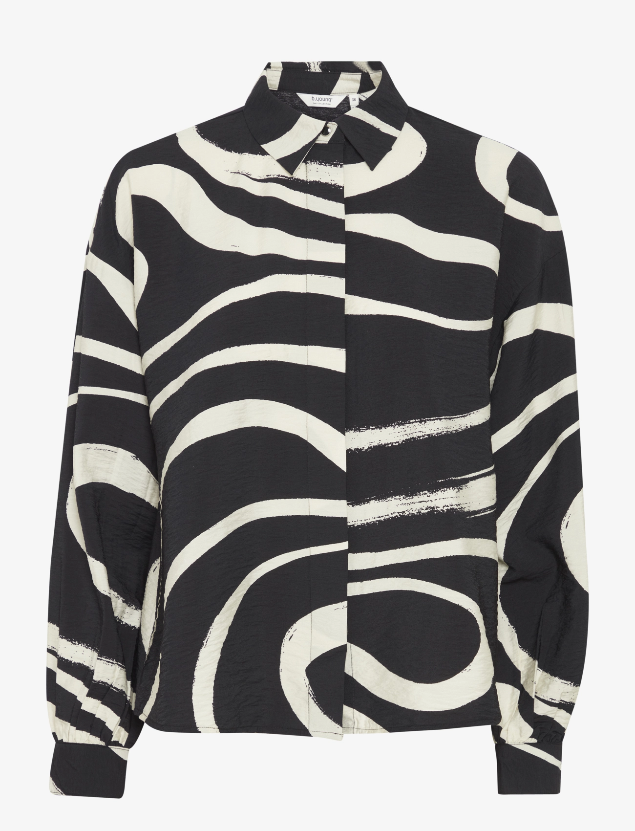 b.young BYIBINE AOP SHIRT 2 - - b.young - BLACK MIX / black