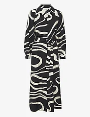 b.young - BYIBINE AOP DRESS 2 - - skjortekjoler - black mix - 0