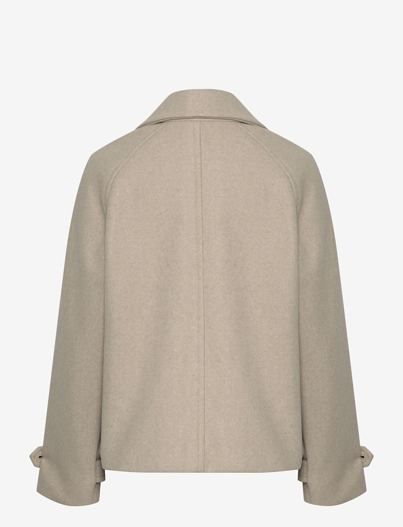 b.young - BYCILIA CABAN JACKET - - höstjackor - sepia tint melange - 1
