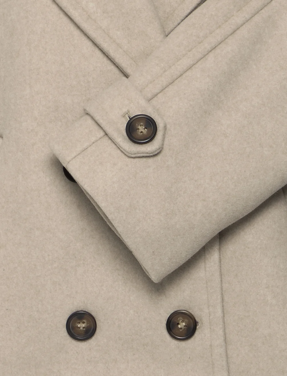 b.young - BYCILIA CABAN JACKET - - efterårsjakker - sepia tint melange - 2