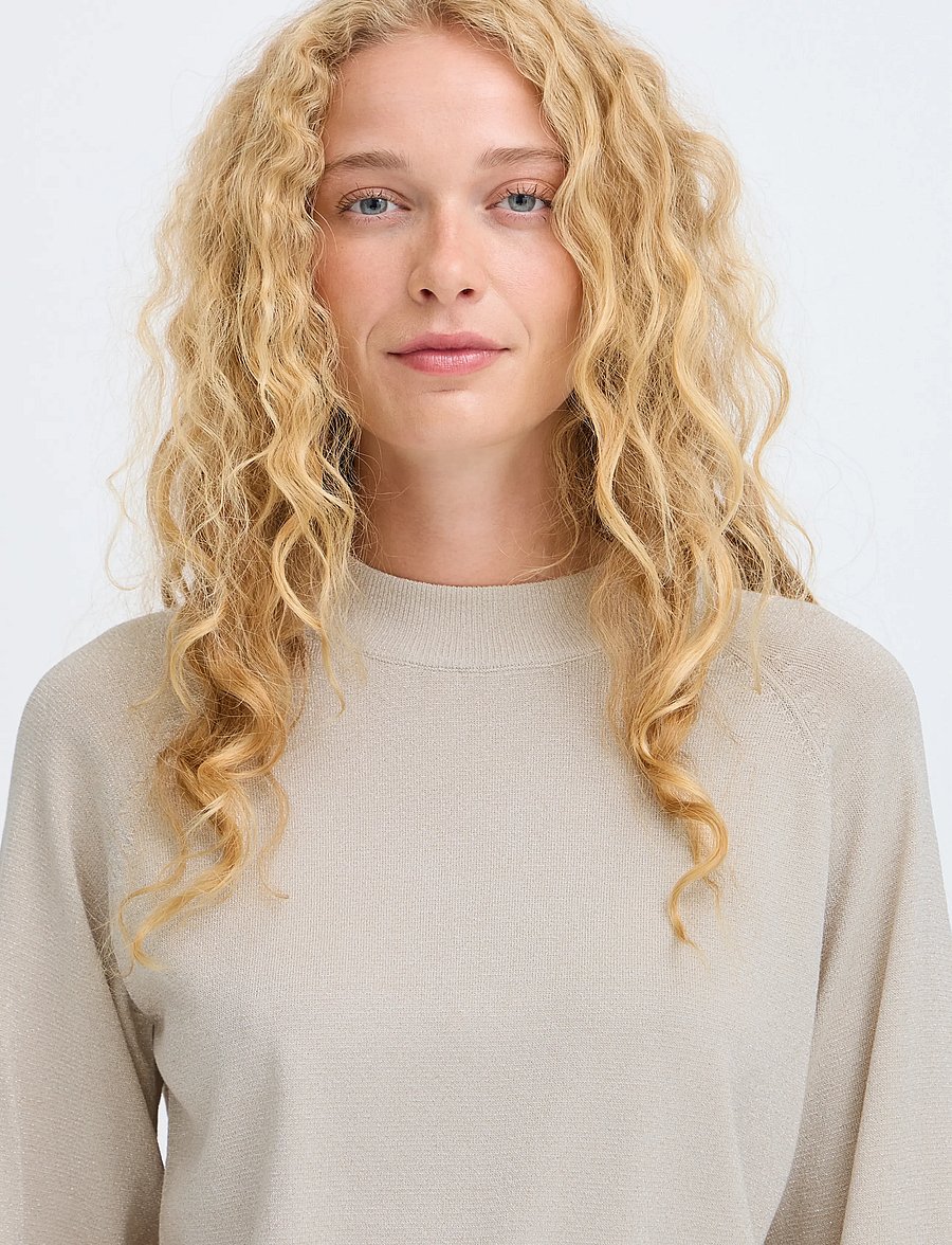 b.young - BYMOBBE JUMPER - pullover - oatmeal - 5