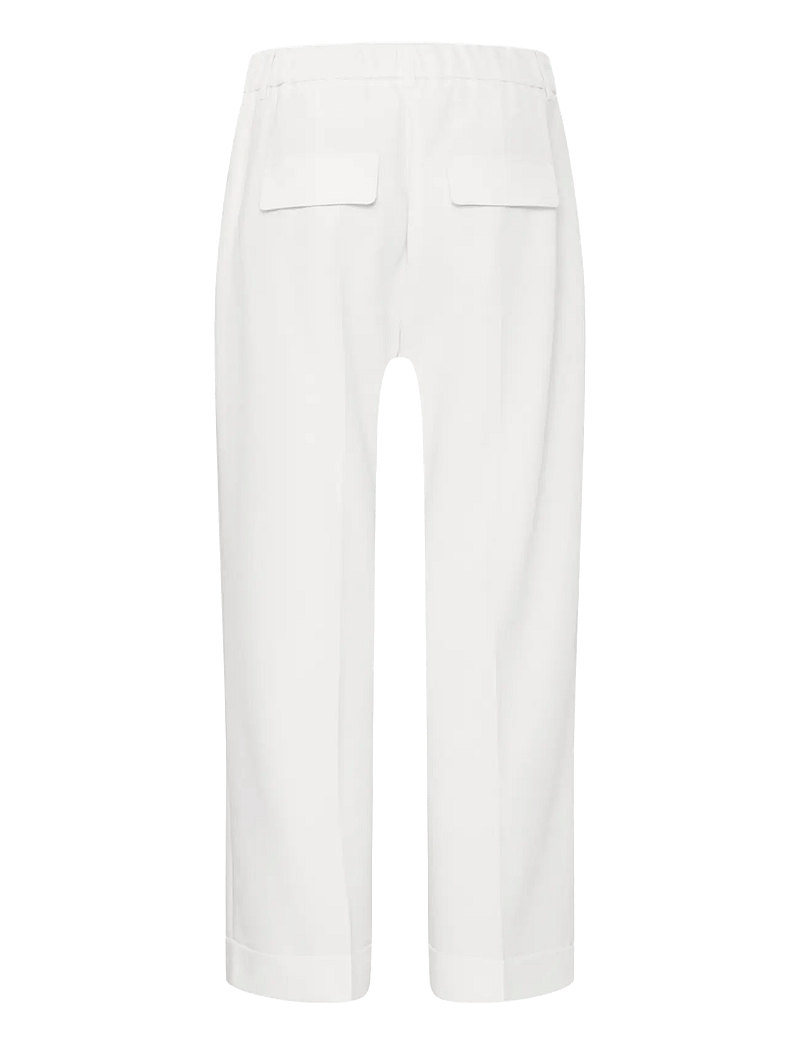 b.young - BYDECERI CUFF PANTS - - culotte püksid - marshmallow - 2