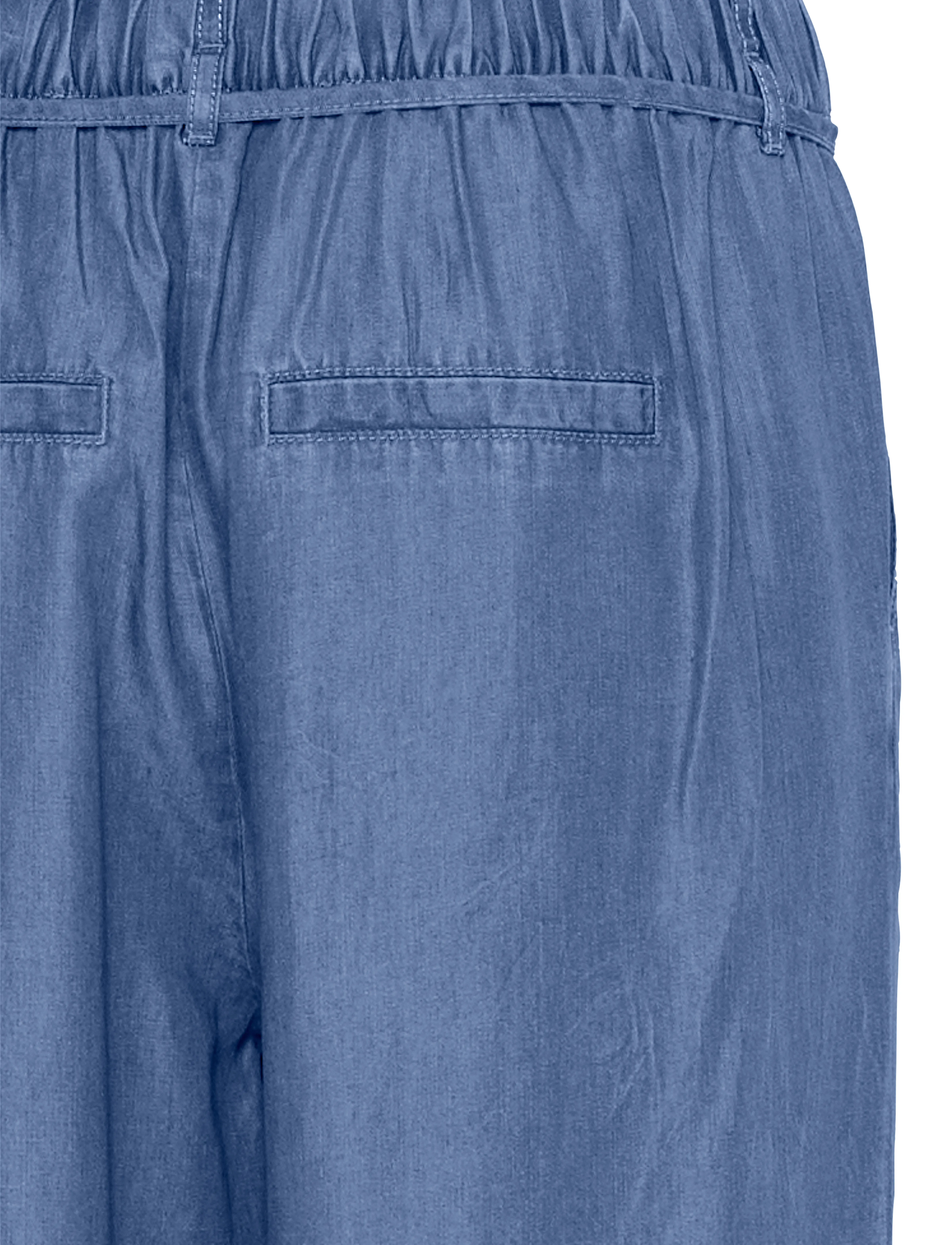 b.young - BYKOSMO WIDE PANTS - - mid blue denim - 4