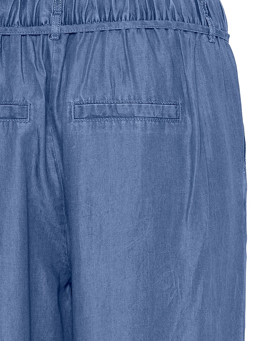 b.young - BYKOSMO WIDE PANTS - - mid blue denim - 4