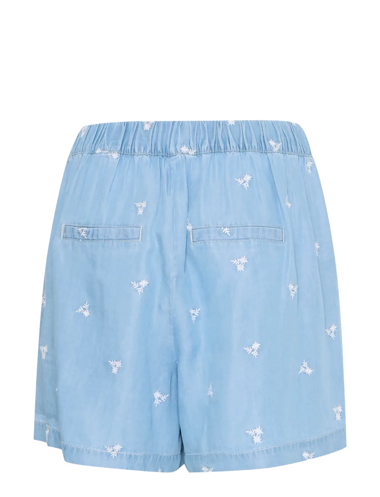 b.young - BYKOSMO SHORTS - - casual shorts - light blue denim flower - 2