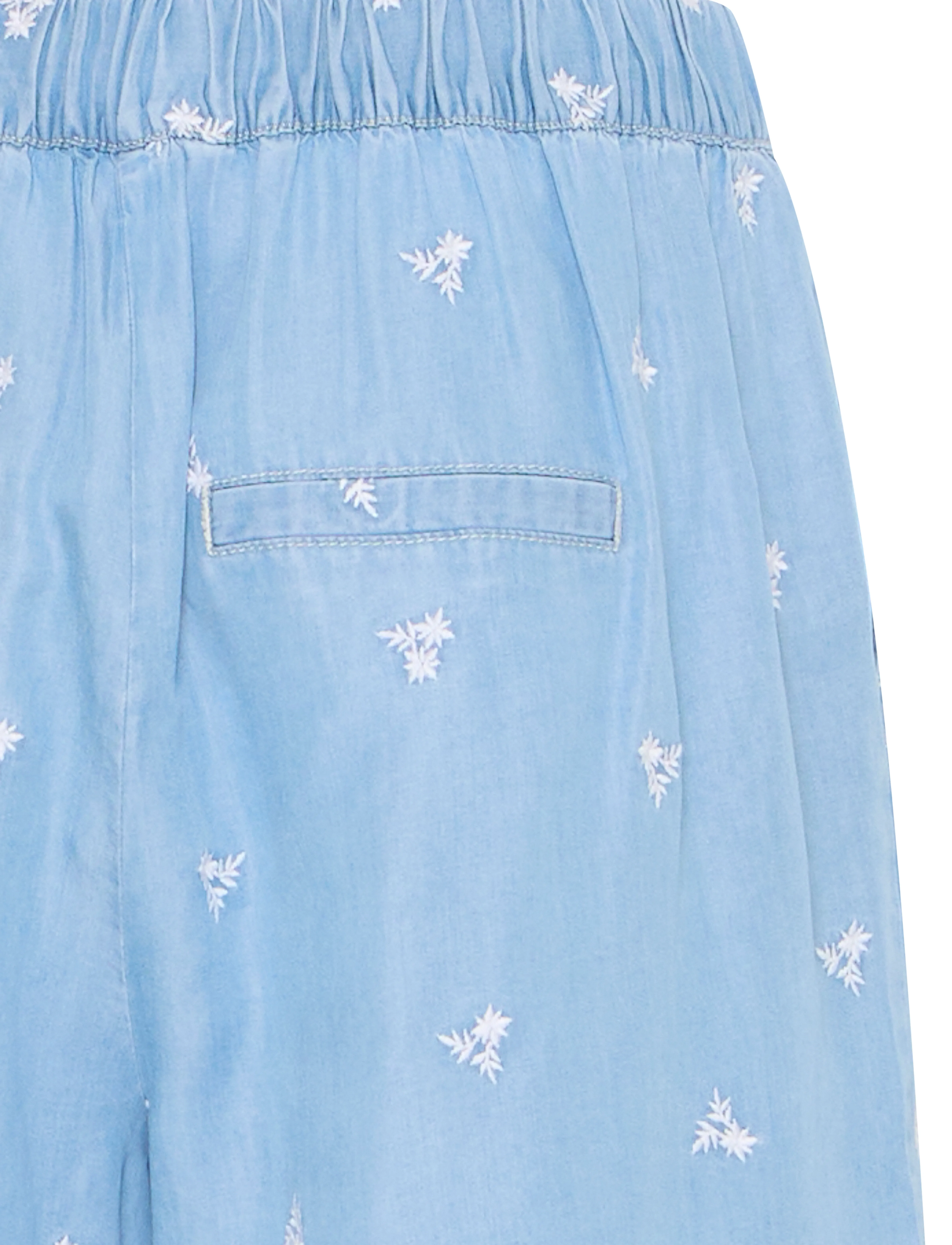 b.young - BYKOSMO SHORTS - - casual shorts - light blue denim flower - 5