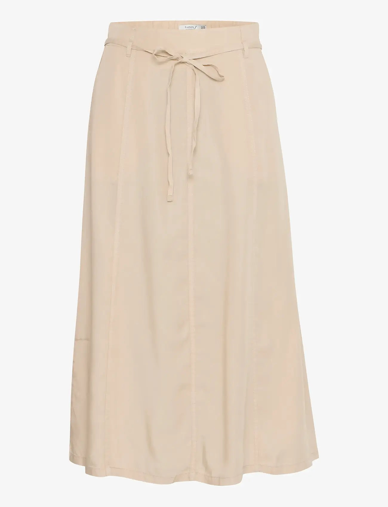 b.young - BYKOSMO WIDE SKIRT - - midi kjolar - humus - 1