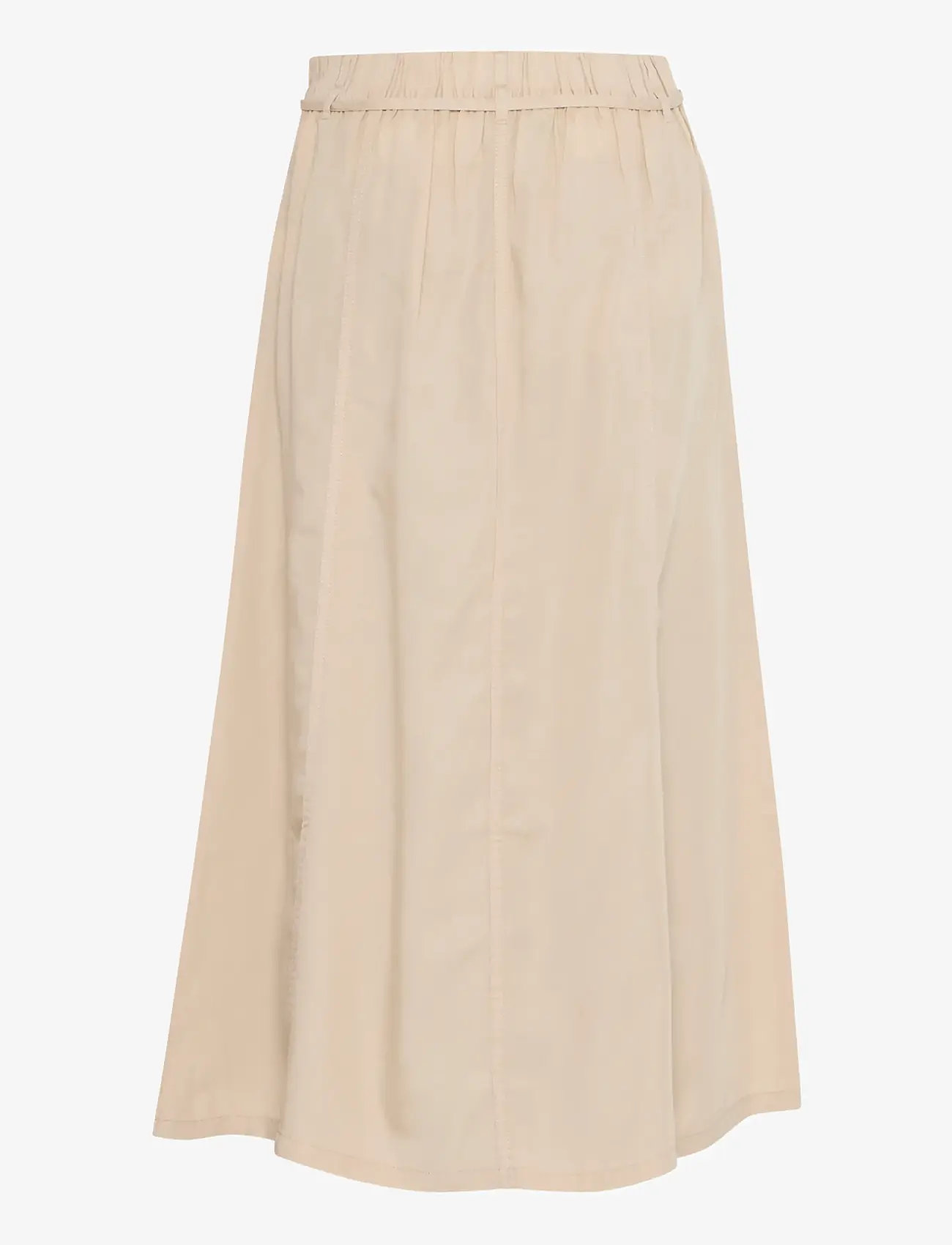 b.young - BYKOSMO WIDE SKIRT - - midi kjolar - humus - 2