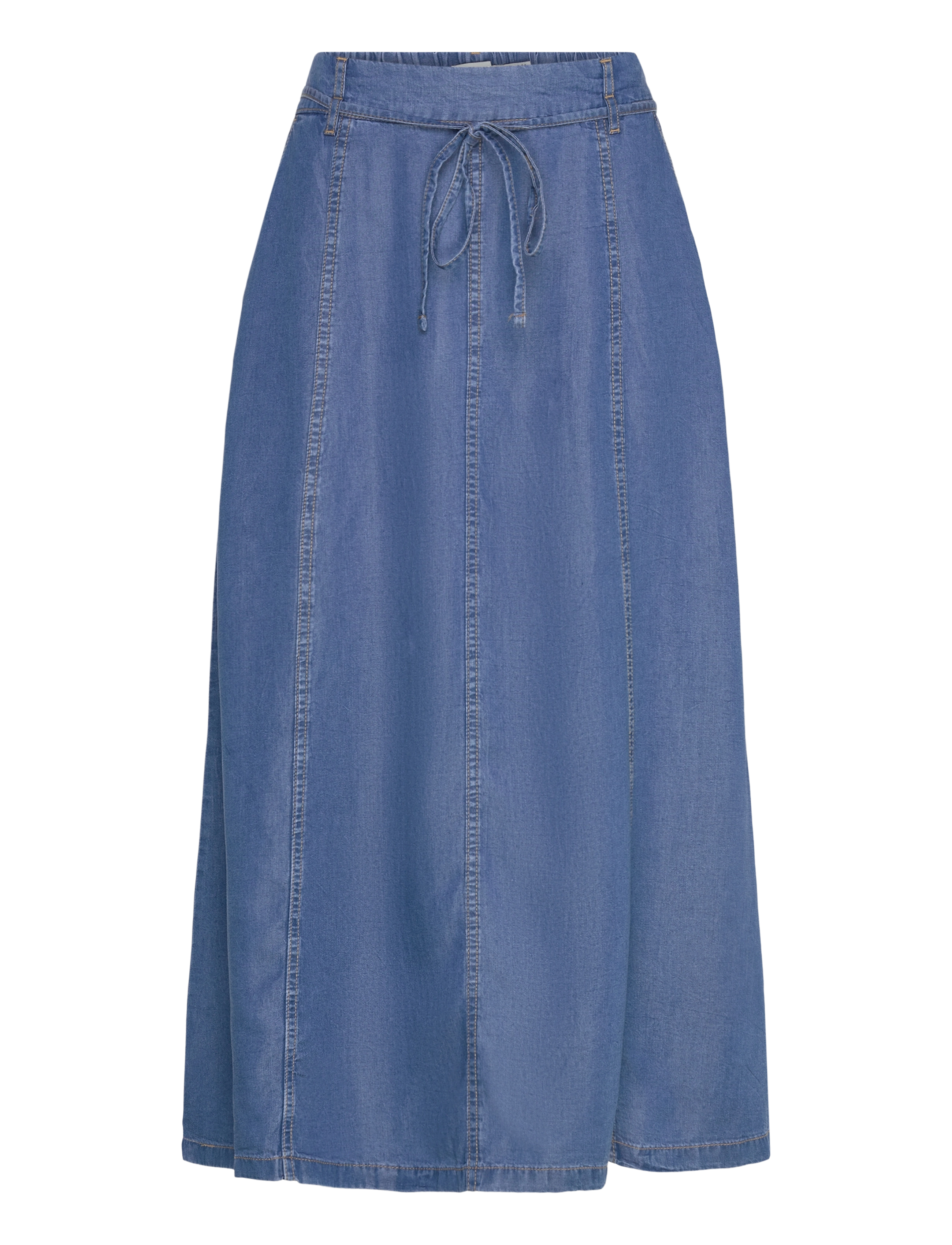 b.young BYKOSMO WIDE SKIRT - - b.young - MID BLUE DENIM / blue
